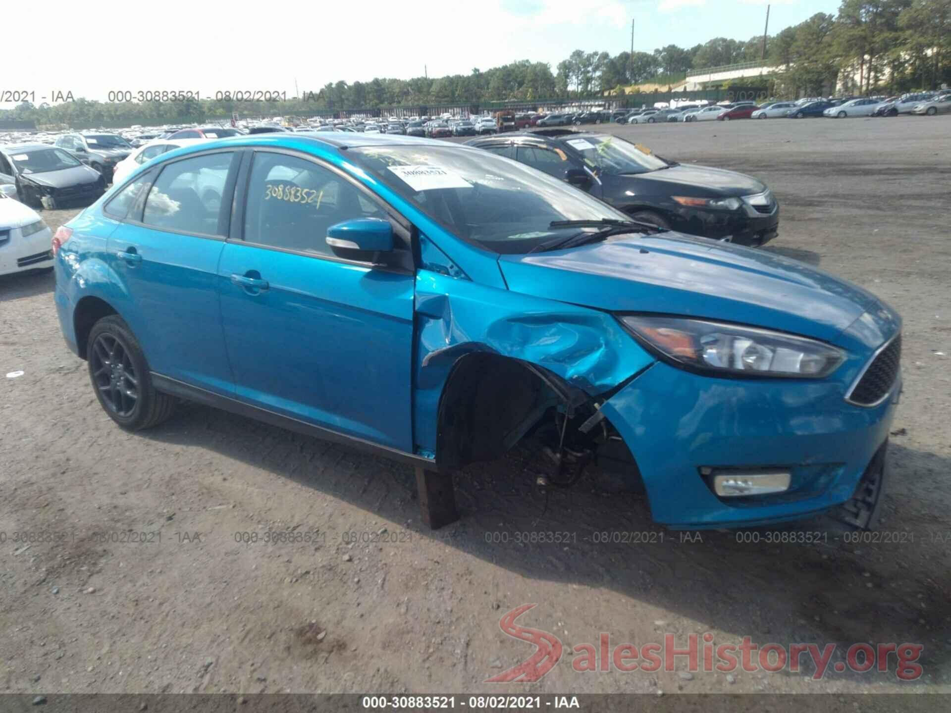 1FADP3F21GL384845 2016 FORD FOCUS