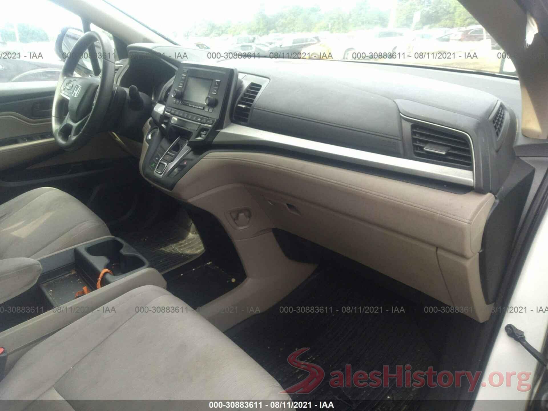 5FNRL6H23KB064786 2019 HONDA ODYSSEY