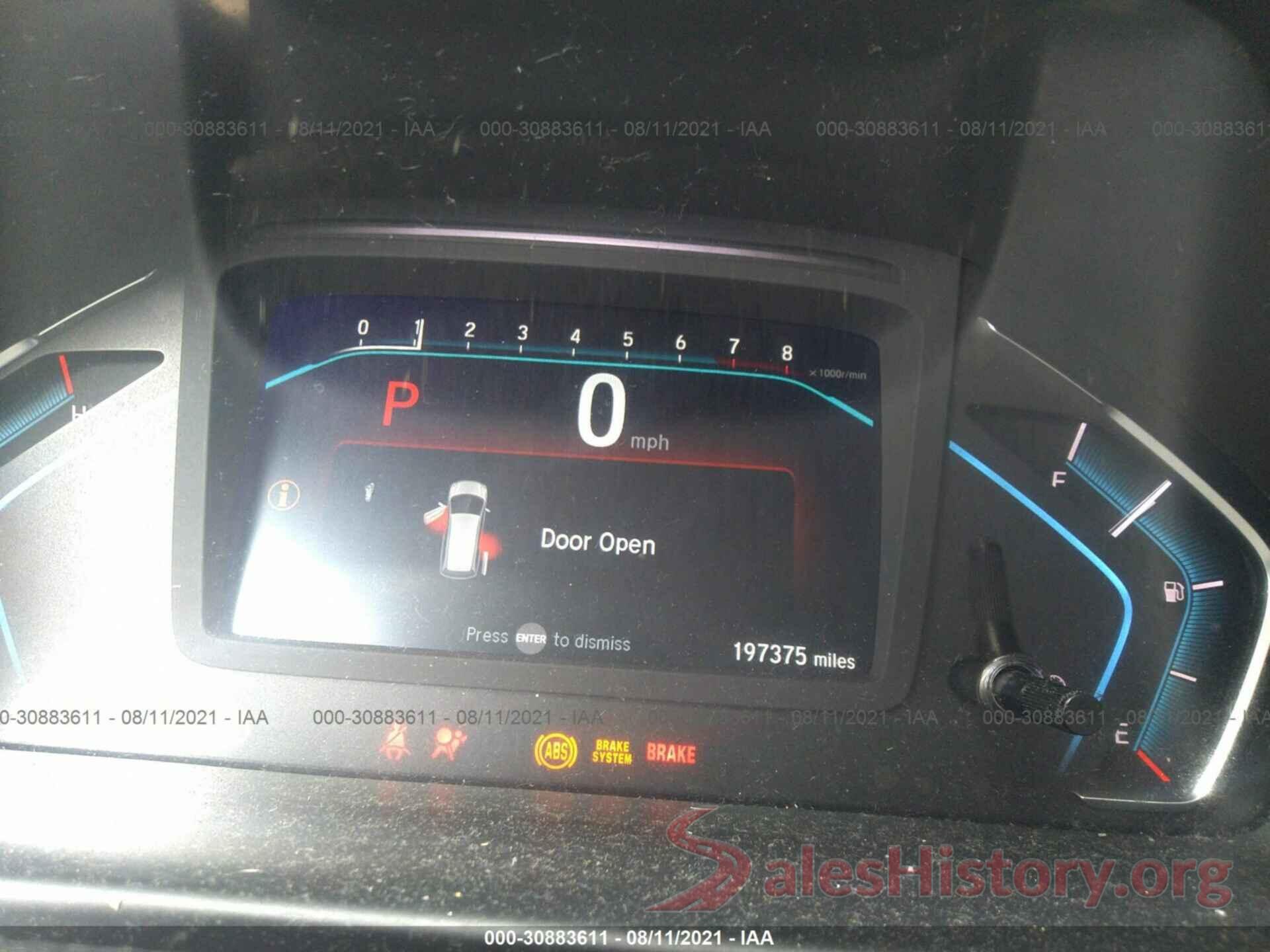 5FNRL6H23KB064786 2019 HONDA ODYSSEY