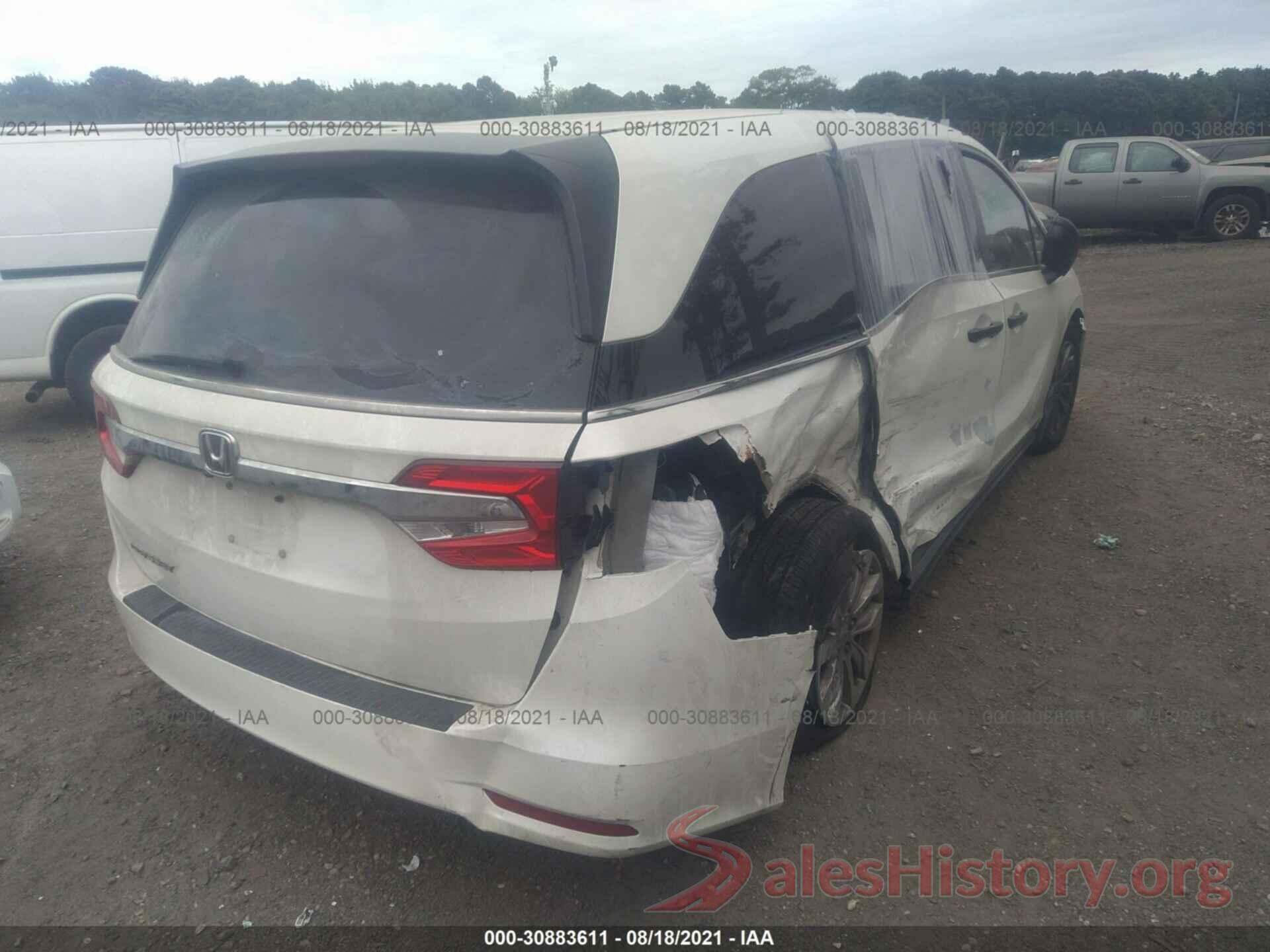 5FNRL6H23KB064786 2019 HONDA ODYSSEY