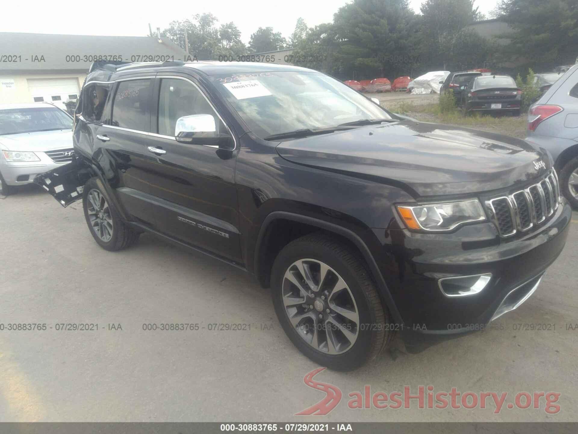 1C4RJFBG3JC297850 2018 JEEP GRAND CHEROKEE