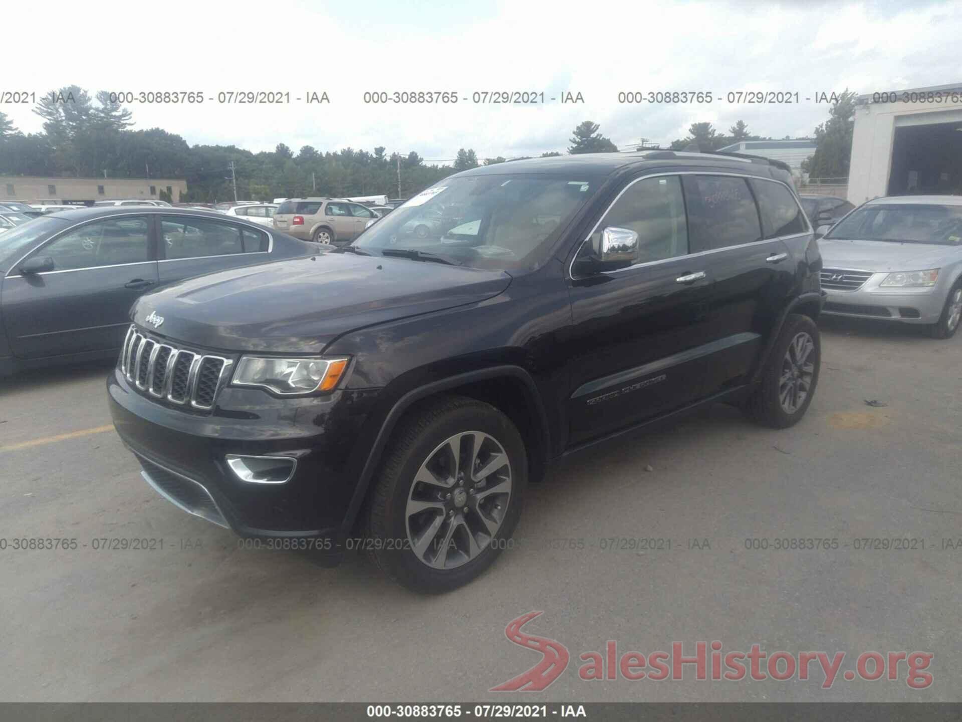 1C4RJFBG3JC297850 2018 JEEP GRAND CHEROKEE