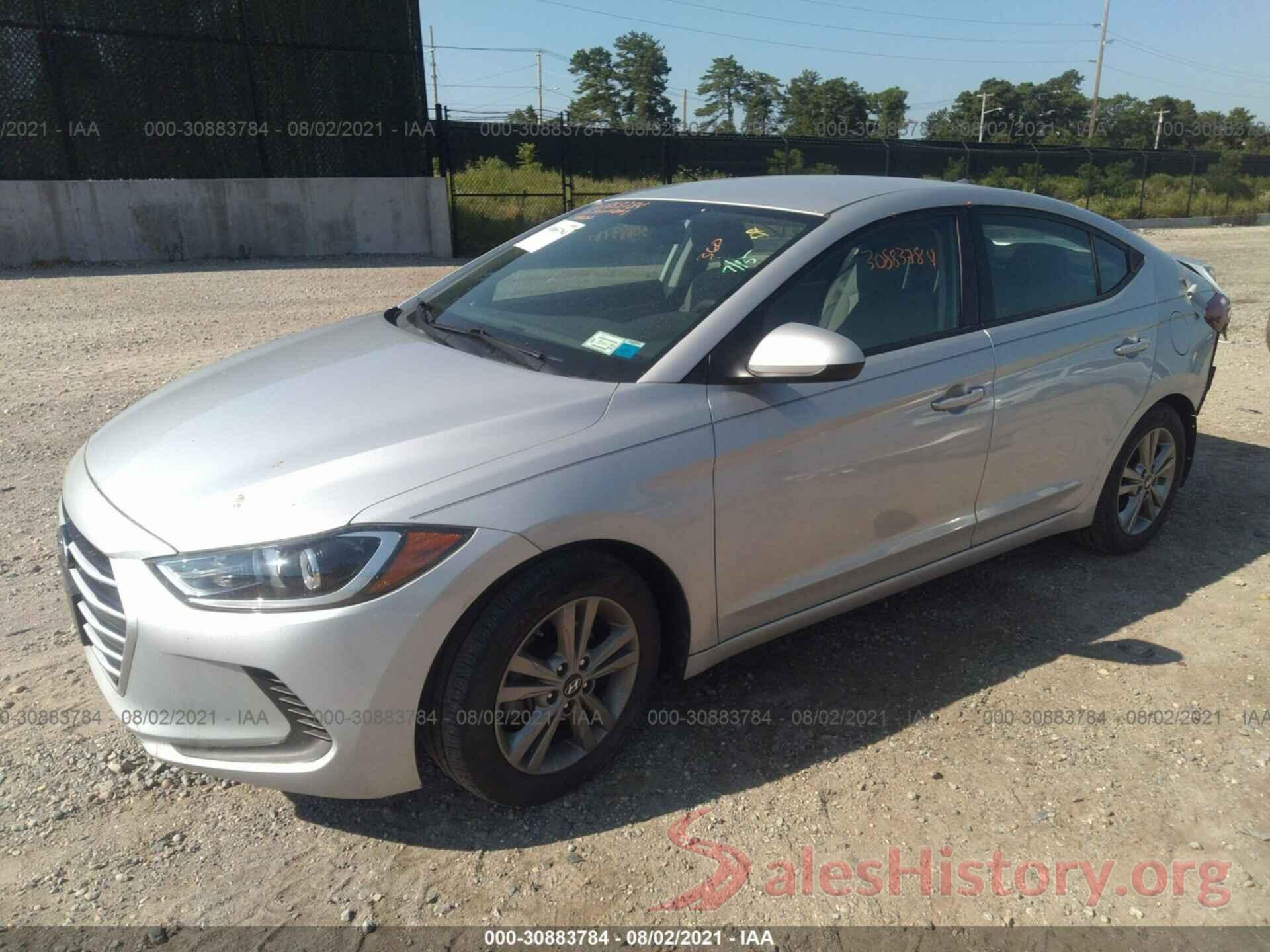 KMHD84LF9HU207147 2017 HYUNDAI ELANTRA