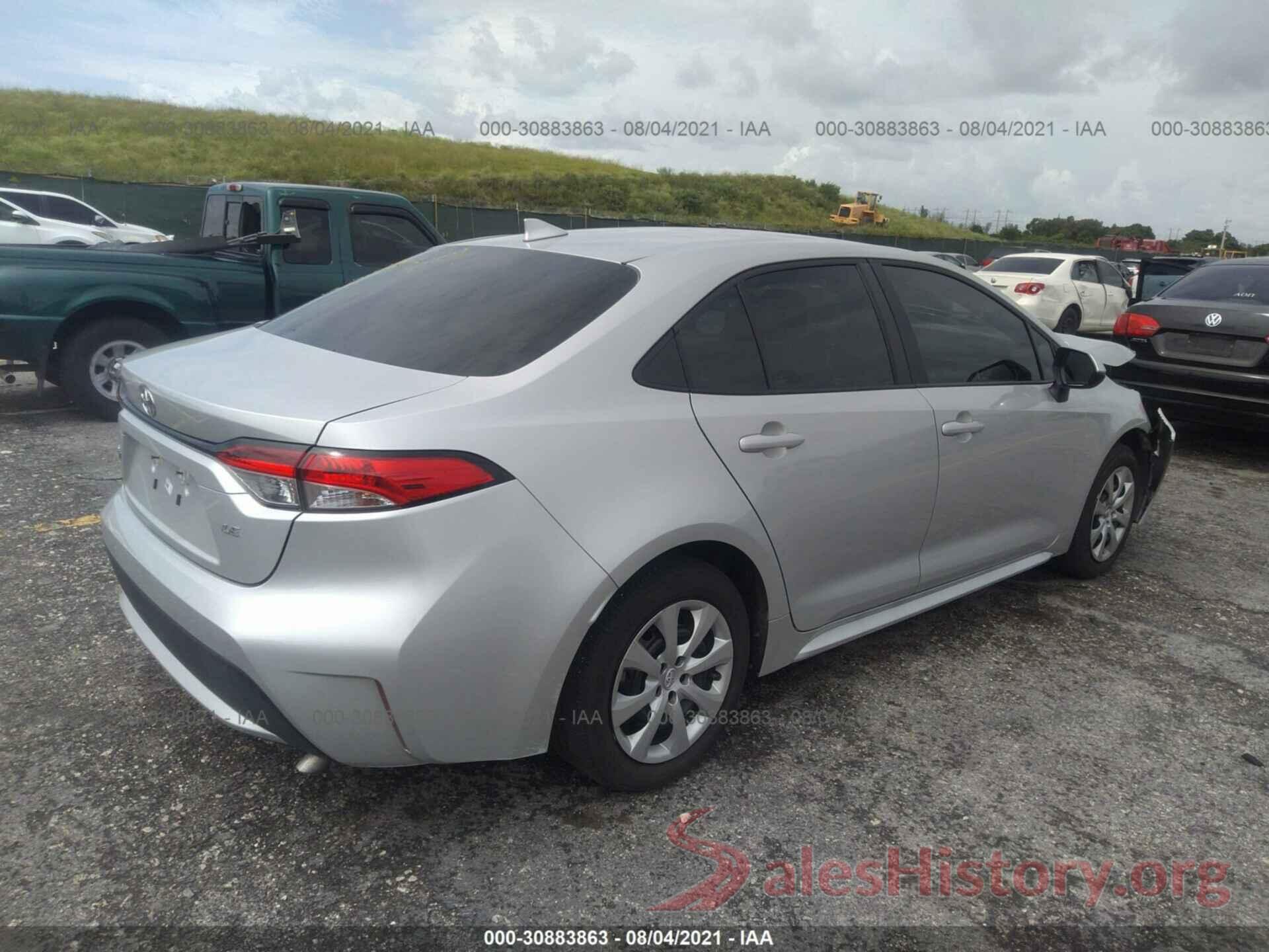 5YFEPMAE2MP205270 2021 TOYOTA COROLLA