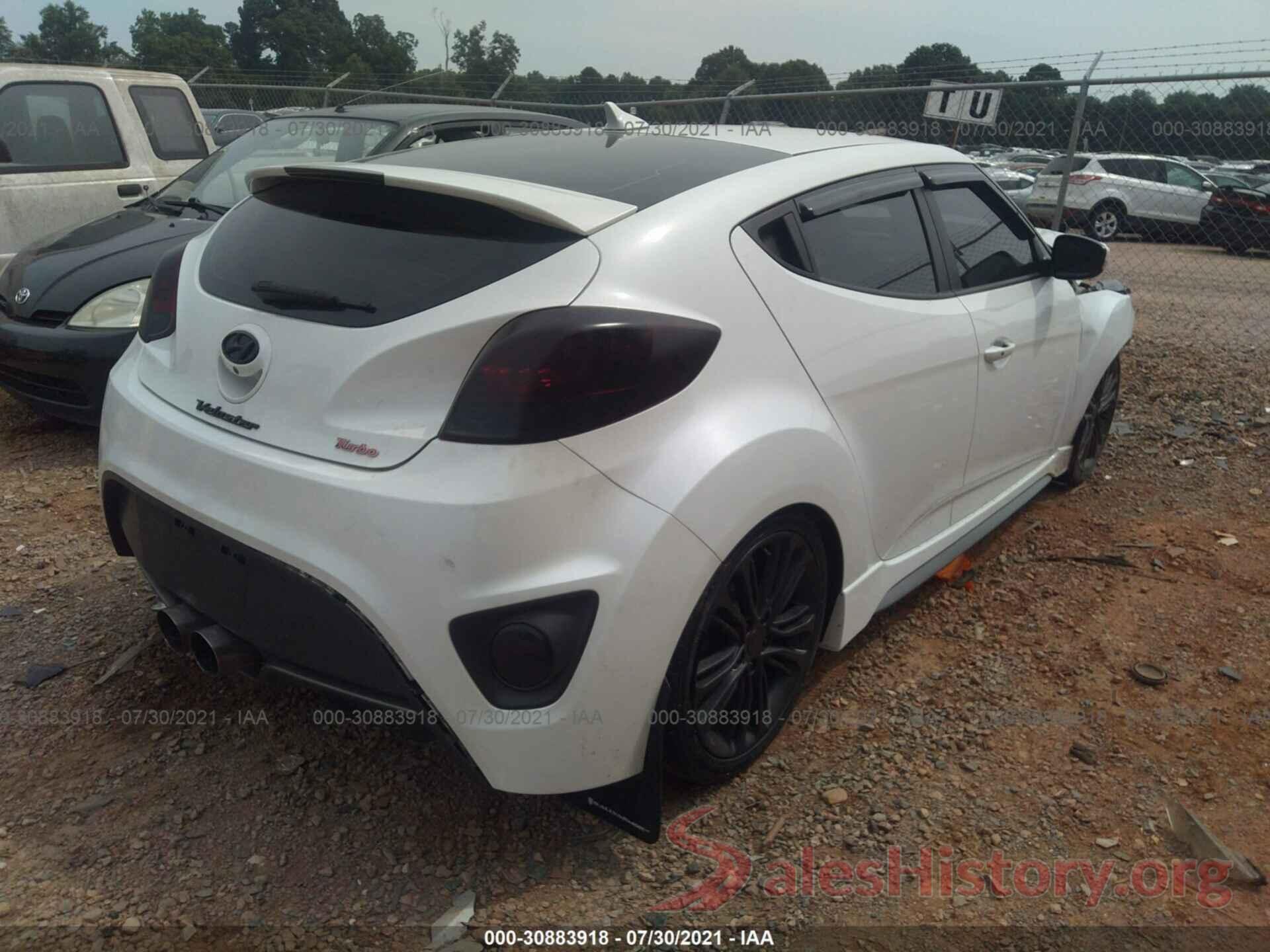 KMHTC6AE7GU288941 2016 HYUNDAI VELOSTER