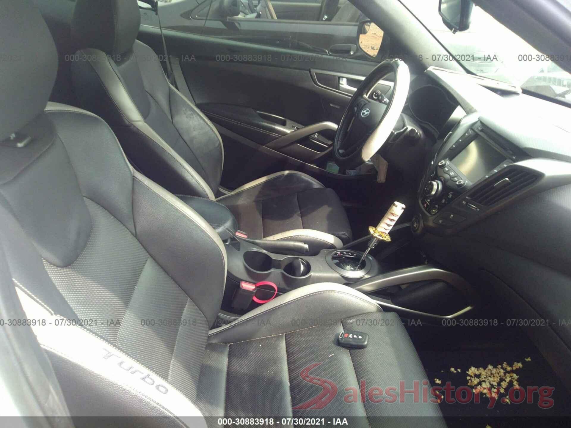 KMHTC6AE7GU288941 2016 HYUNDAI VELOSTER