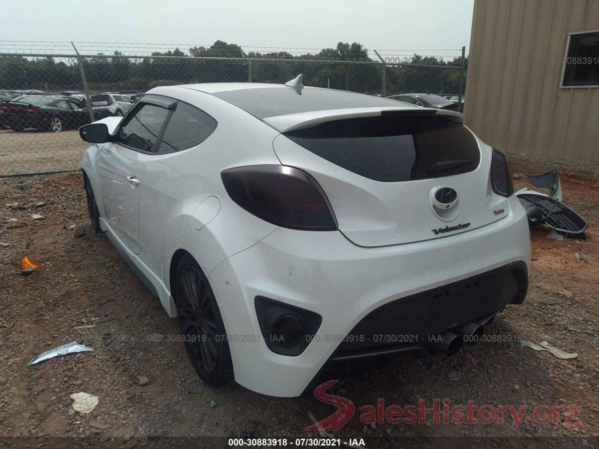 KMHTC6AE7GU288941 2016 HYUNDAI VELOSTER