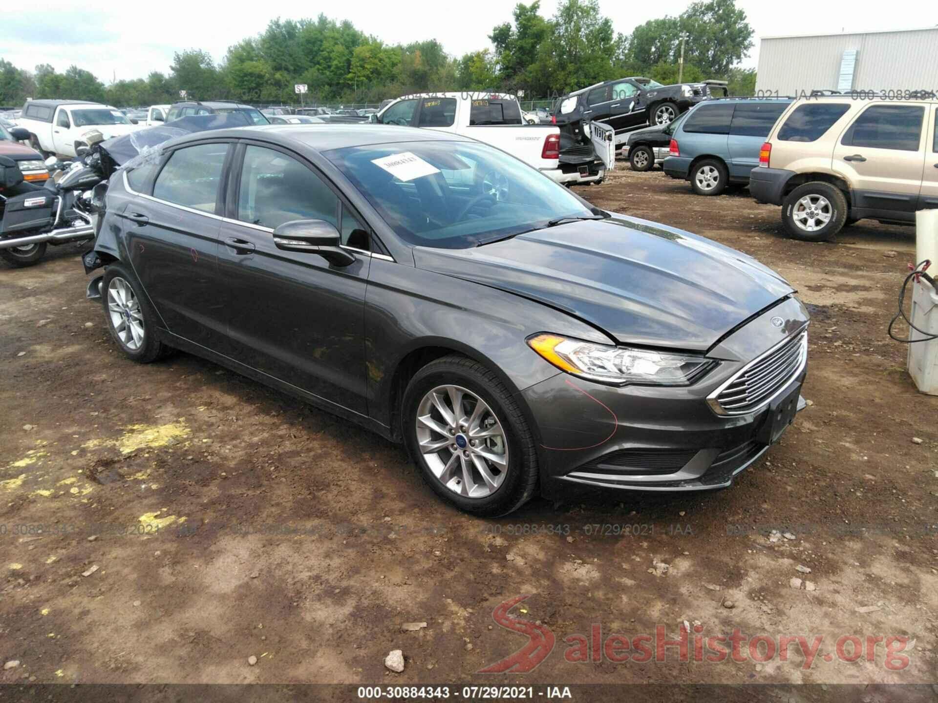 3FA6P0H71HR389322 2017 FORD FUSION