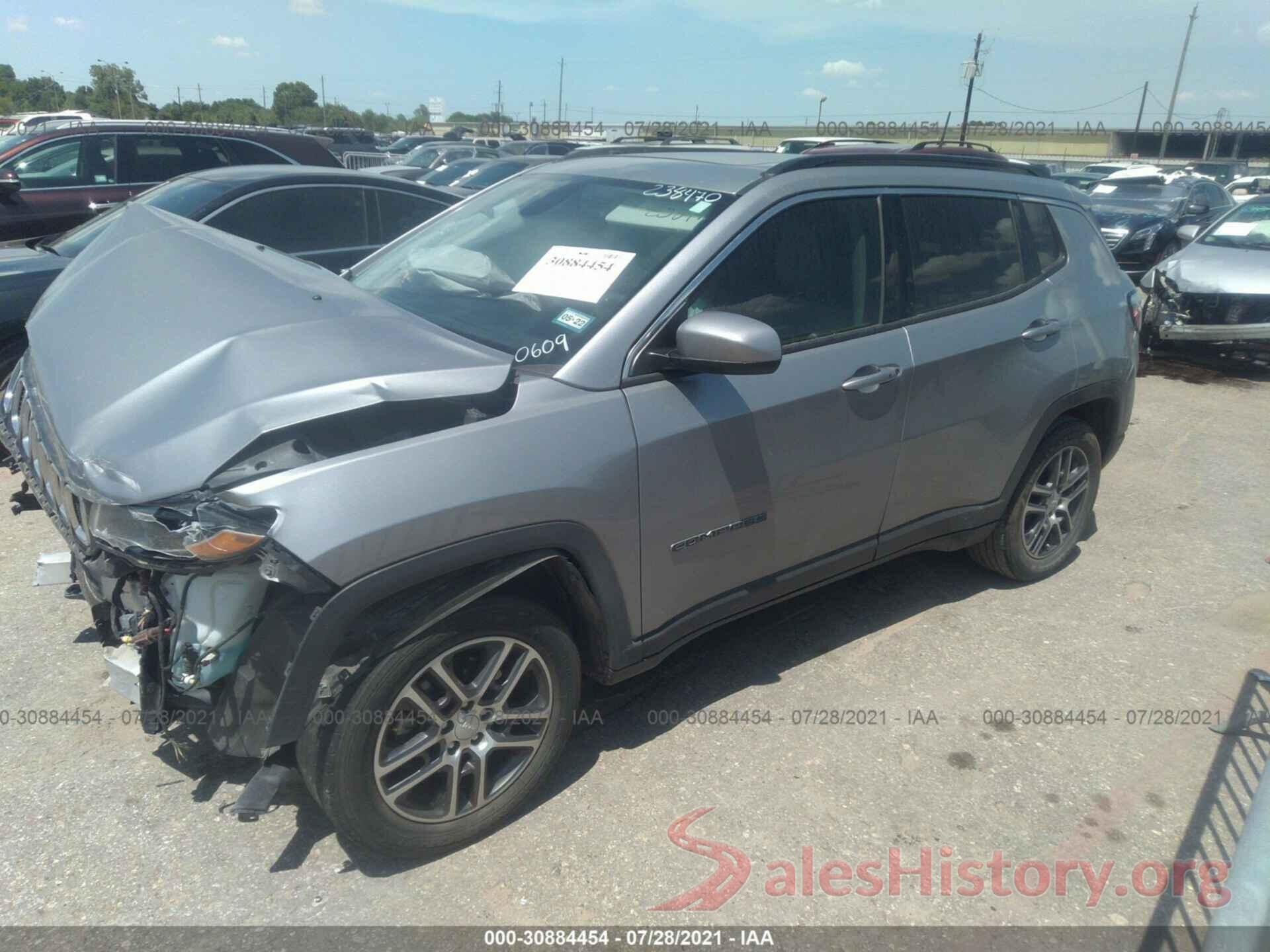 3C4NJCBB7KT730609 2019 JEEP COMPASS