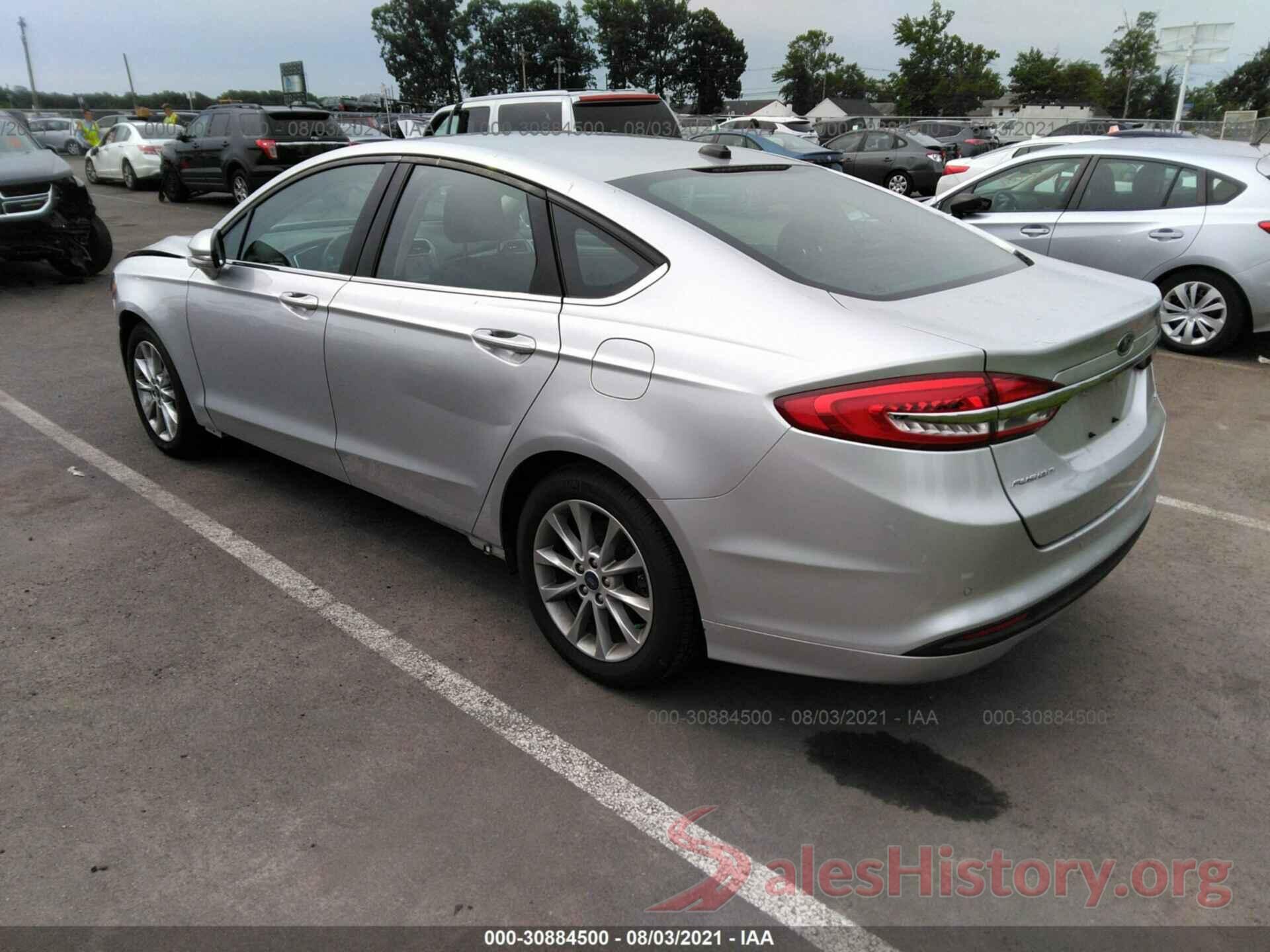 3FA6P0H75HR390585 2017 FORD FUSION