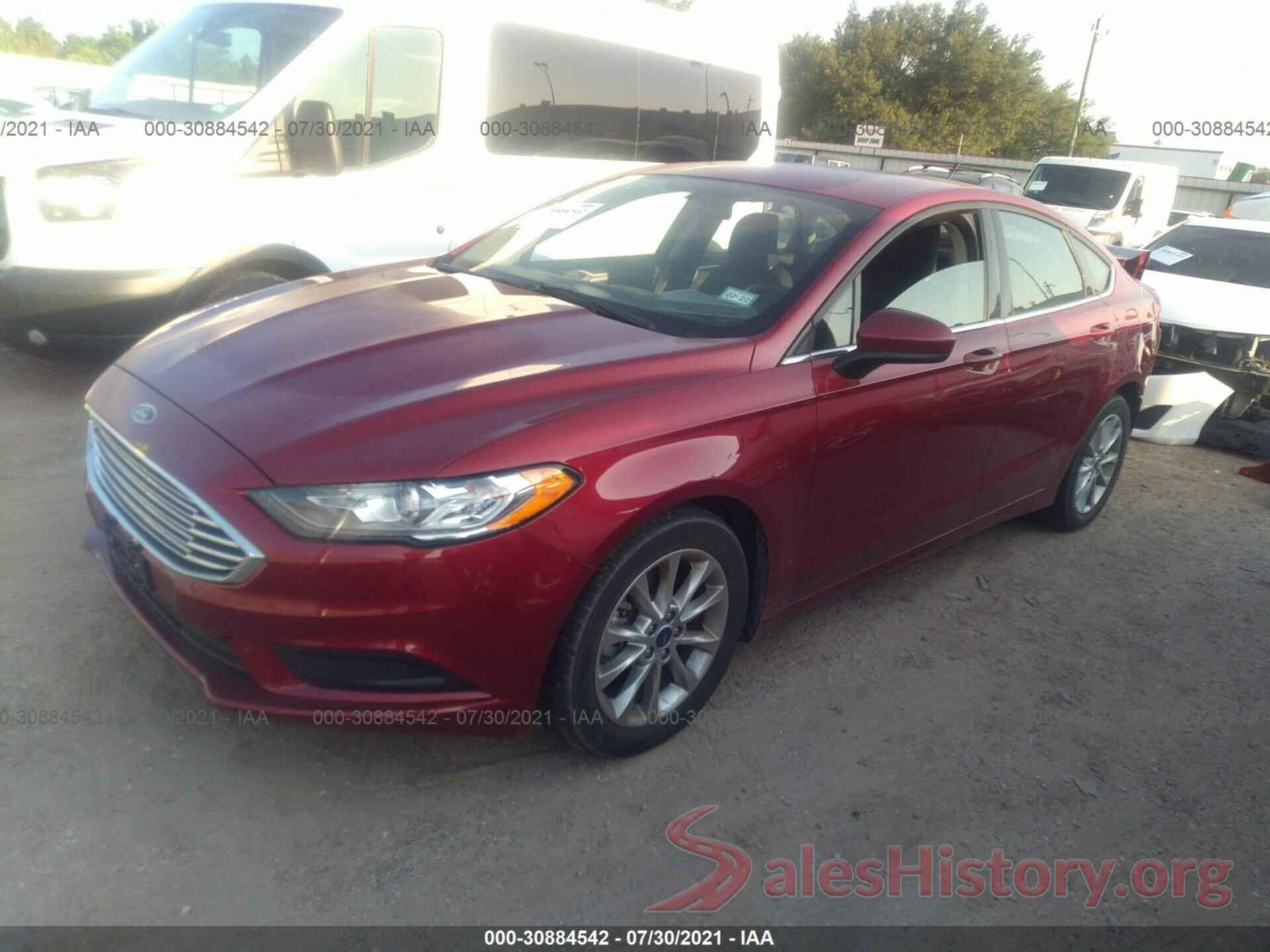 3FA6P0H71HR372813 2017 FORD FUSION