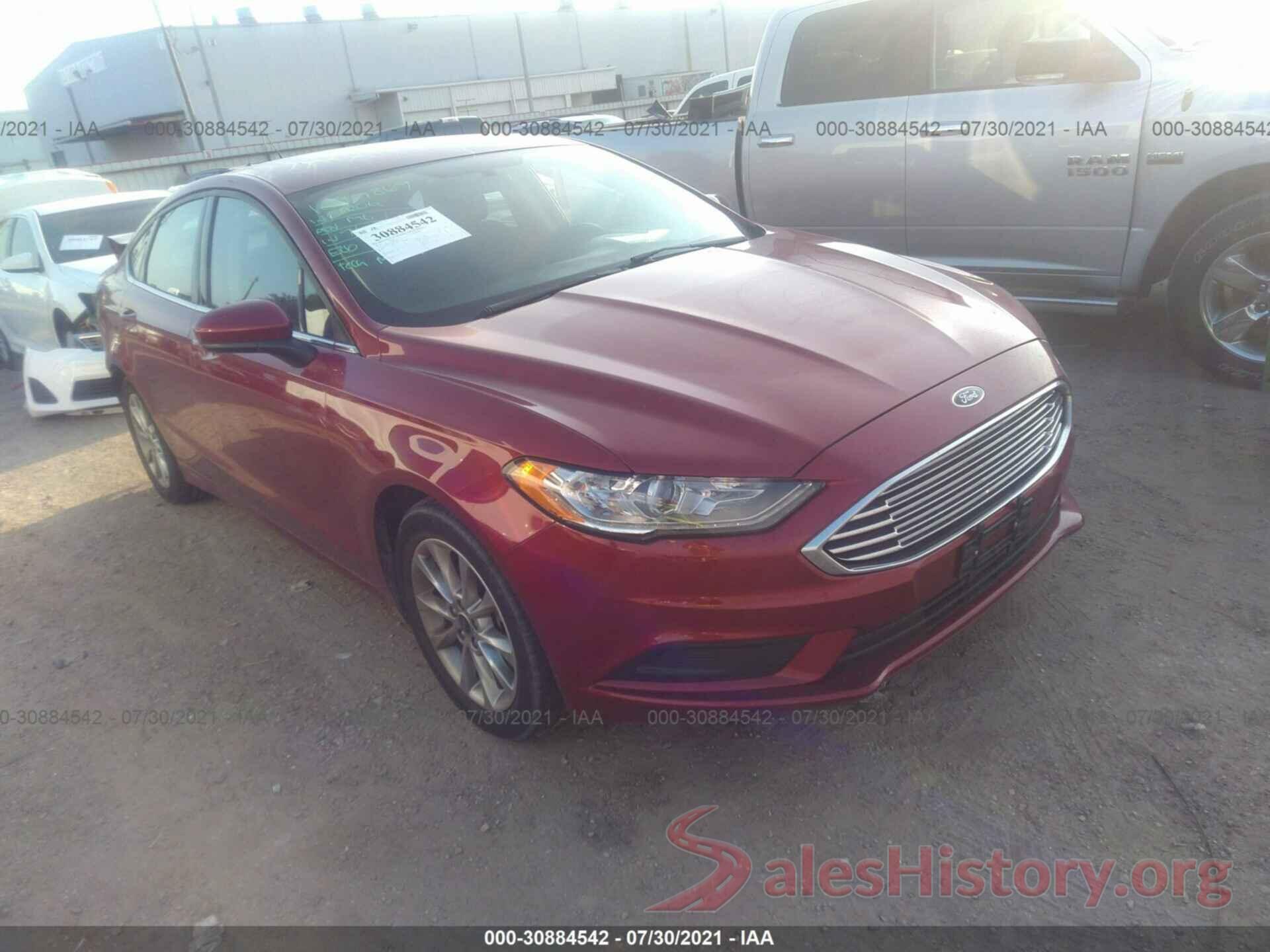 3FA6P0H71HR372813 2017 FORD FUSION