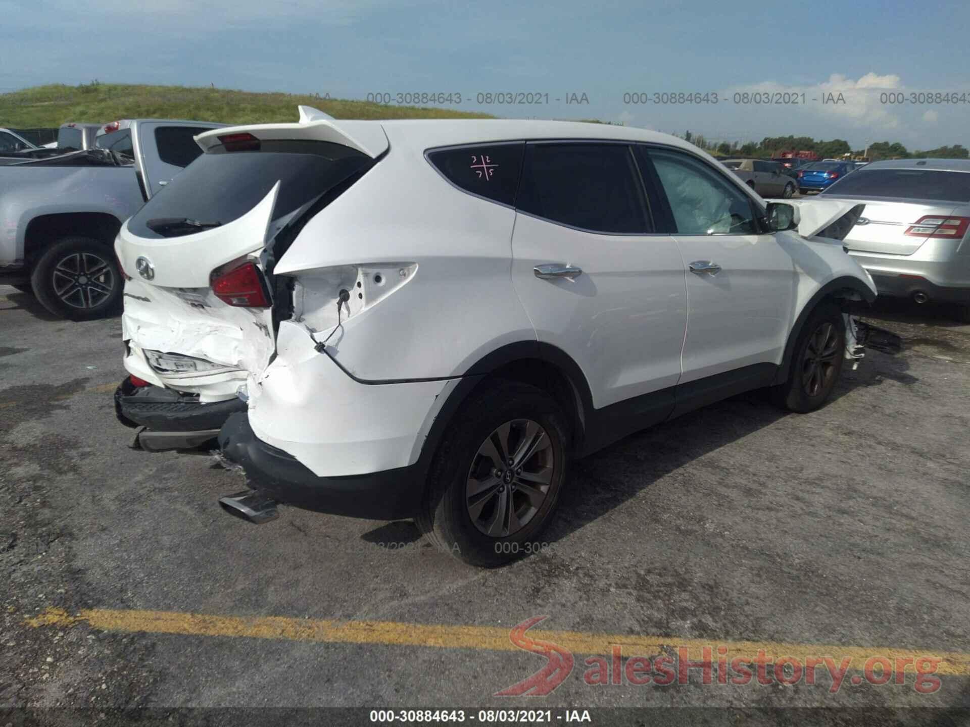 5XYZTDLB4GG348987 2016 HYUNDAI SANTA FE SPORT