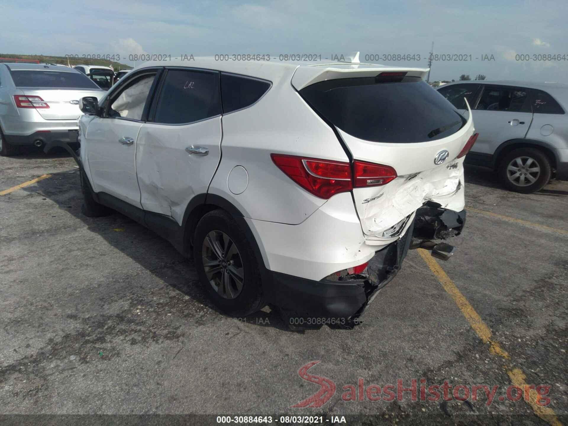 5XYZTDLB4GG348987 2016 HYUNDAI SANTA FE SPORT