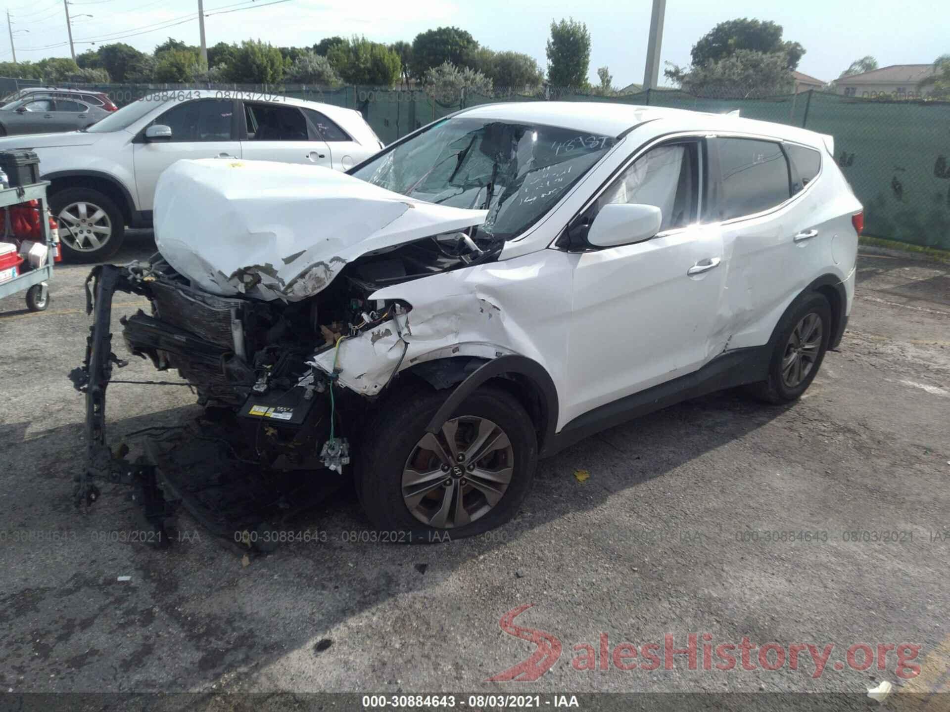 5XYZTDLB4GG348987 2016 HYUNDAI SANTA FE SPORT