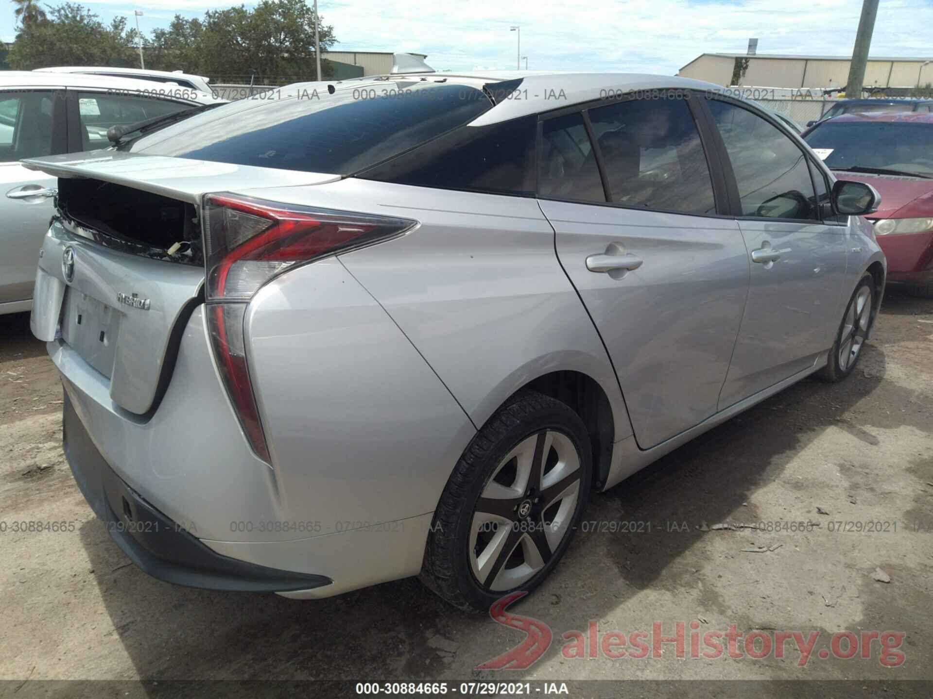 JTDKARFU6G3008004 2016 TOYOTA PRIUS