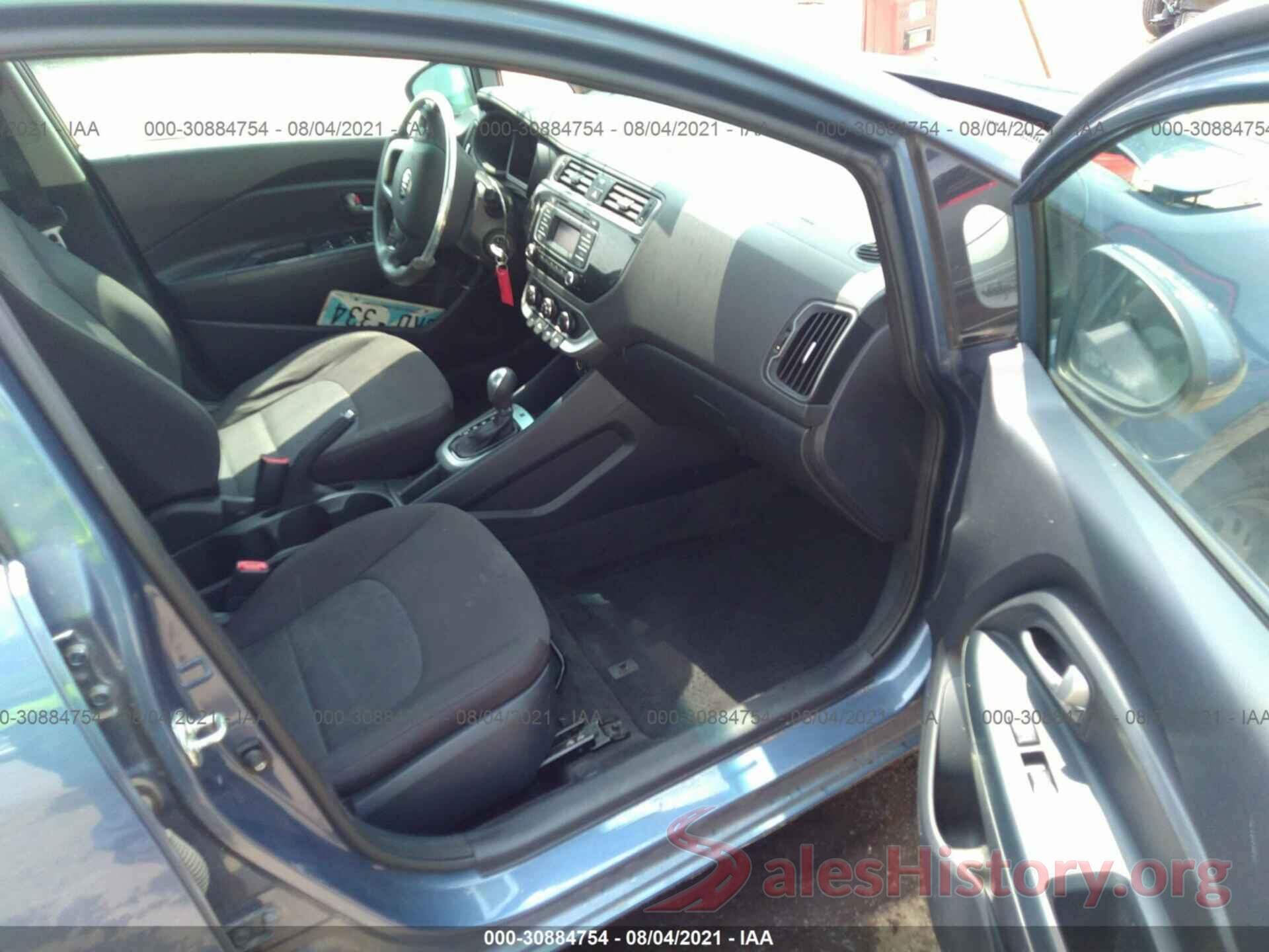 KNADM4A3XG6553460 2016 KIA RIO