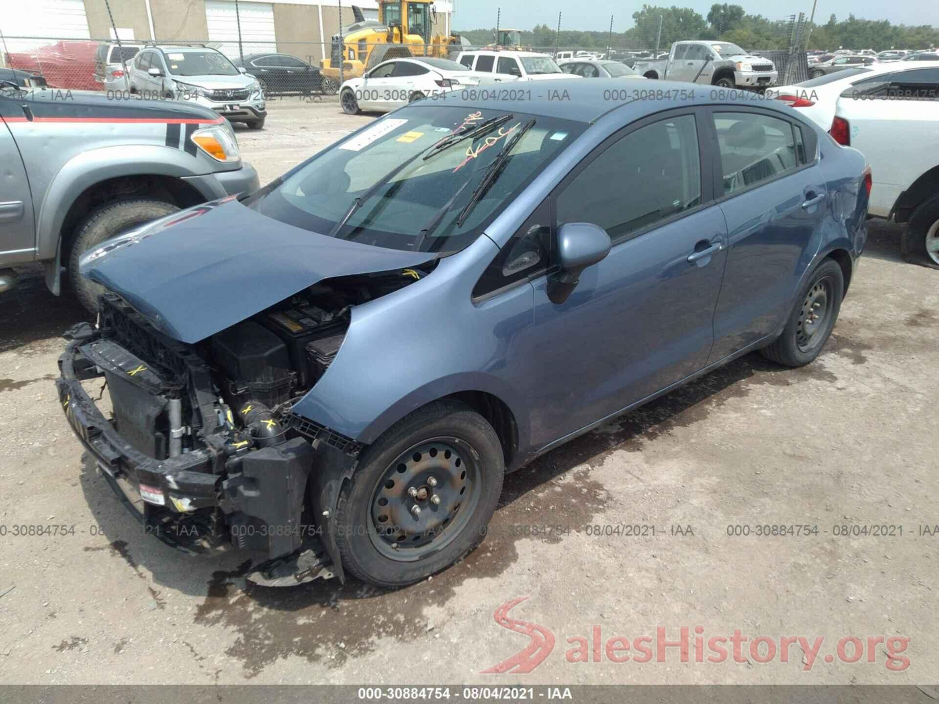 KNADM4A3XG6553460 2016 KIA RIO