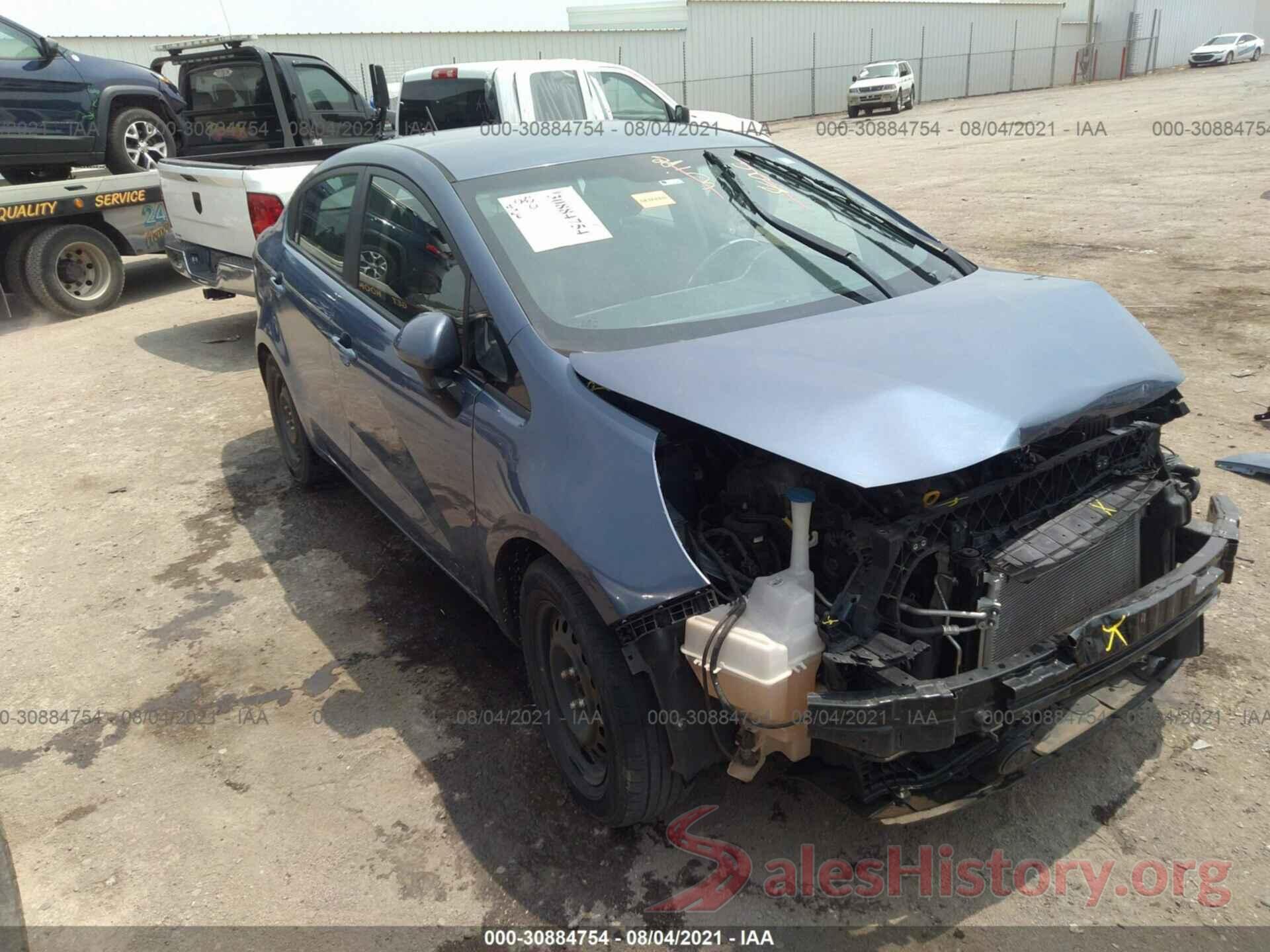 KNADM4A3XG6553460 2016 KIA RIO