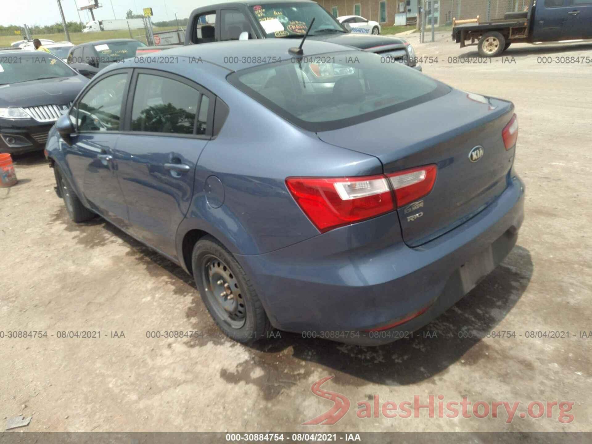 KNADM4A3XG6553460 2016 KIA RIO