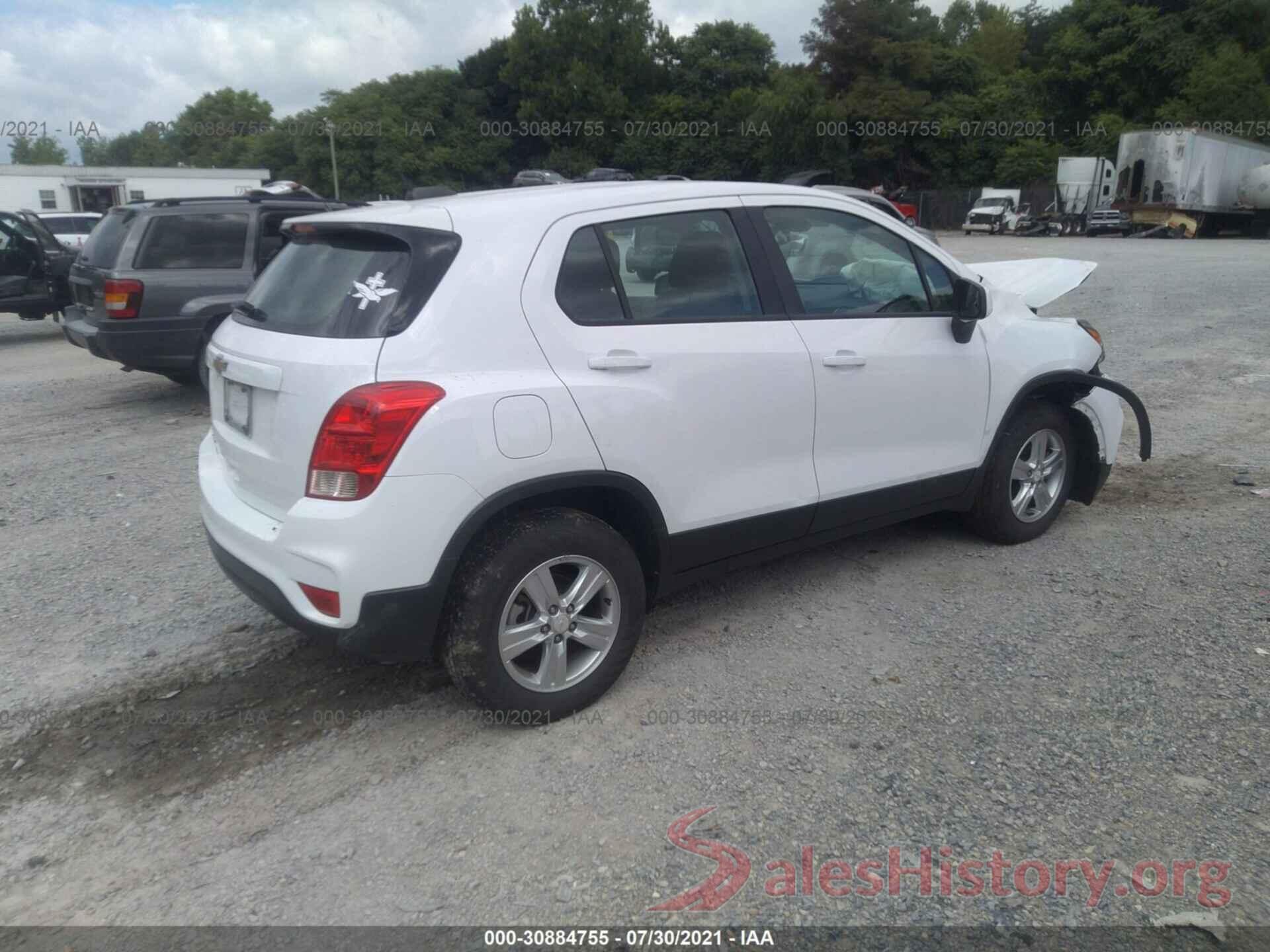 3GNCJNSB0JL240926 2018 CHEVROLET TRAX