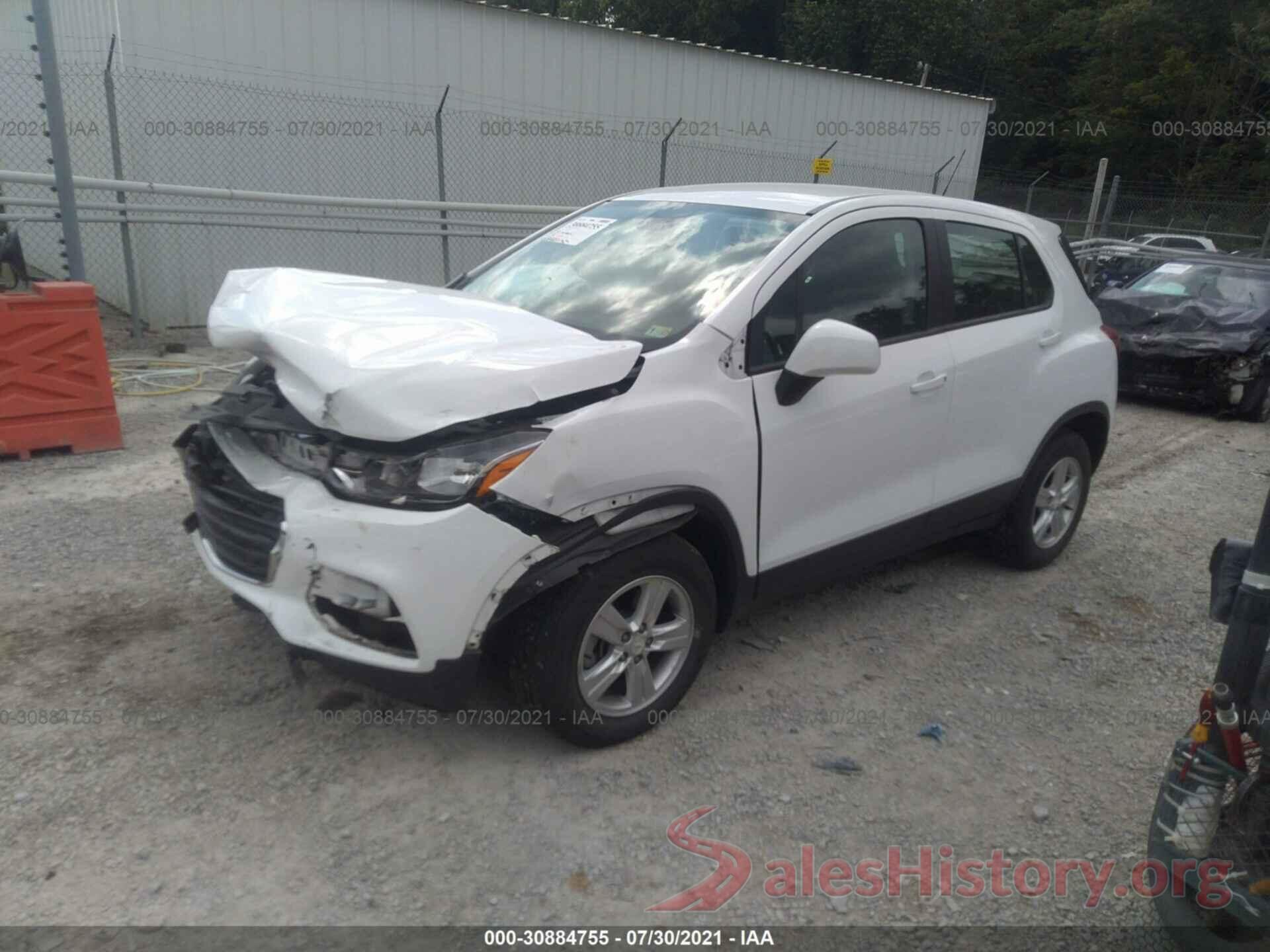 3GNCJNSB0JL240926 2018 CHEVROLET TRAX