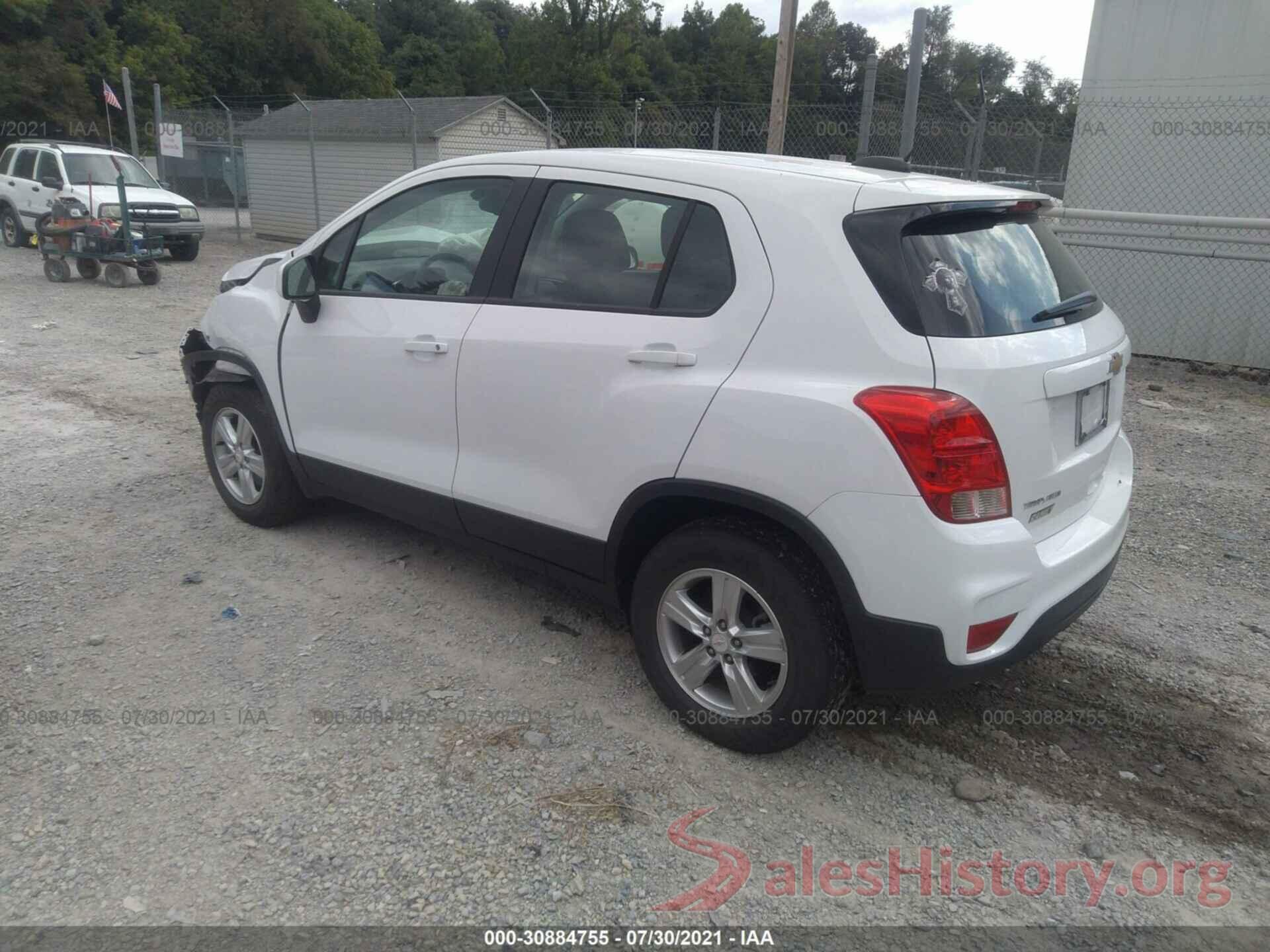 3GNCJNSB0JL240926 2018 CHEVROLET TRAX