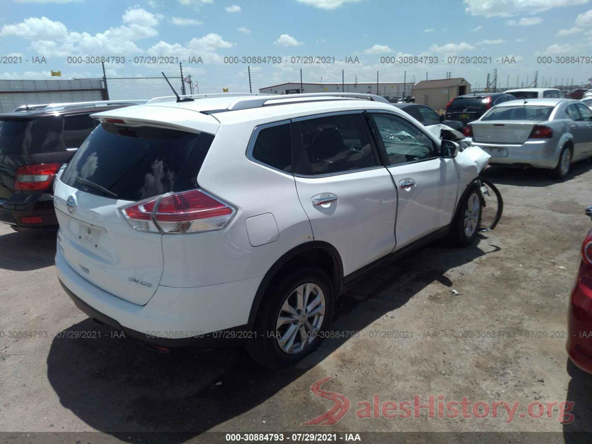 KNMAT2MV3GP705745 2016 NISSAN ROGUE