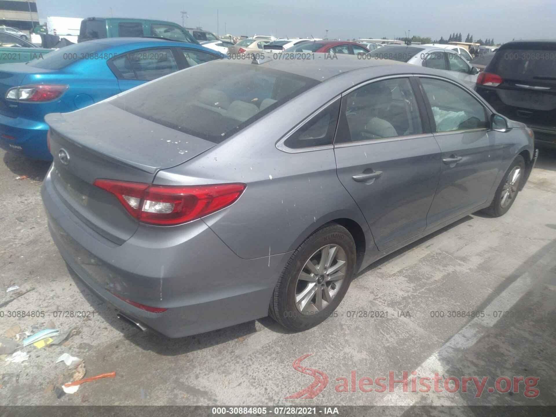 5NPE24AF7HH586009 2017 HYUNDAI SONATA