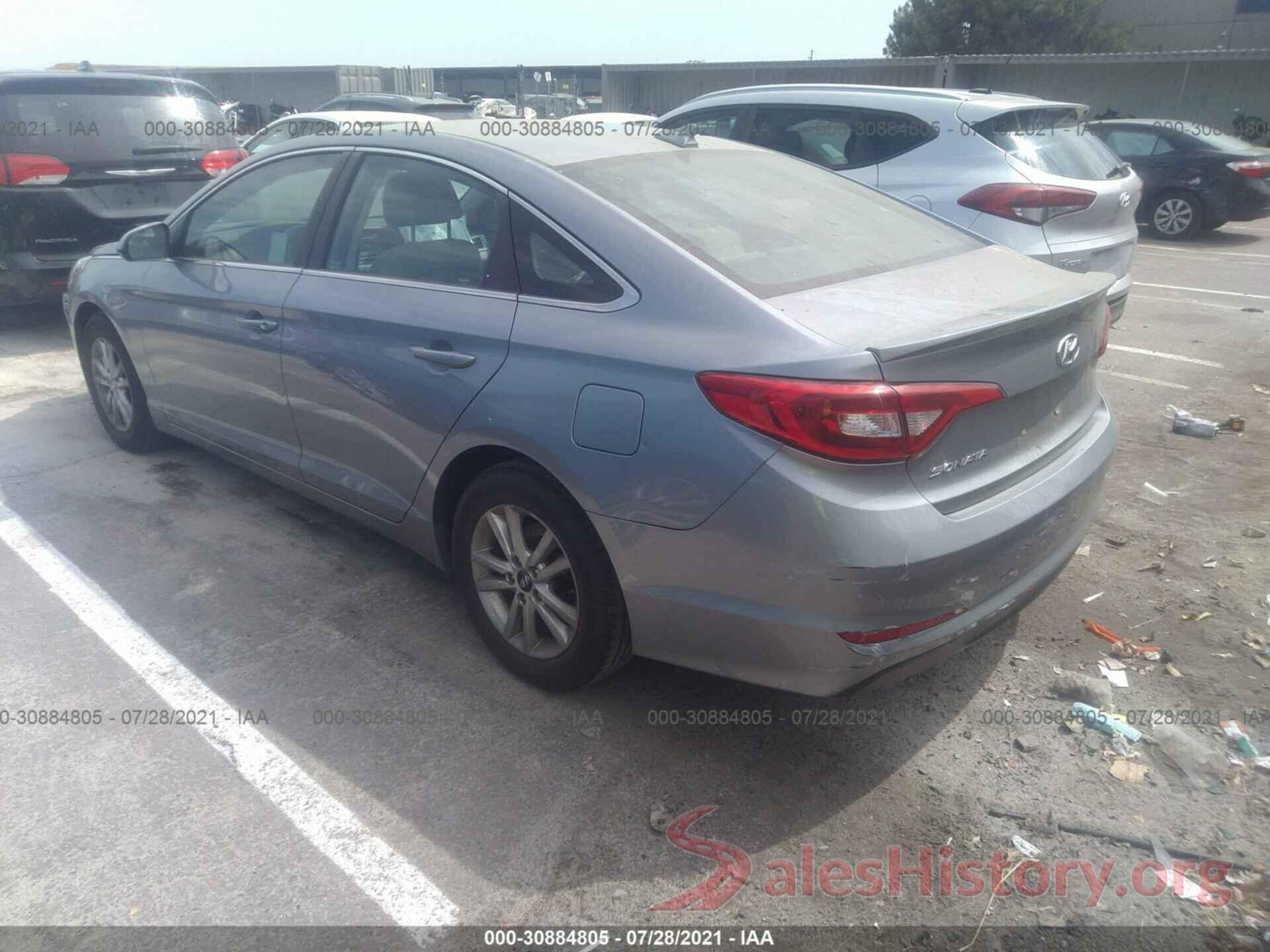 5NPE24AF7HH586009 2017 HYUNDAI SONATA