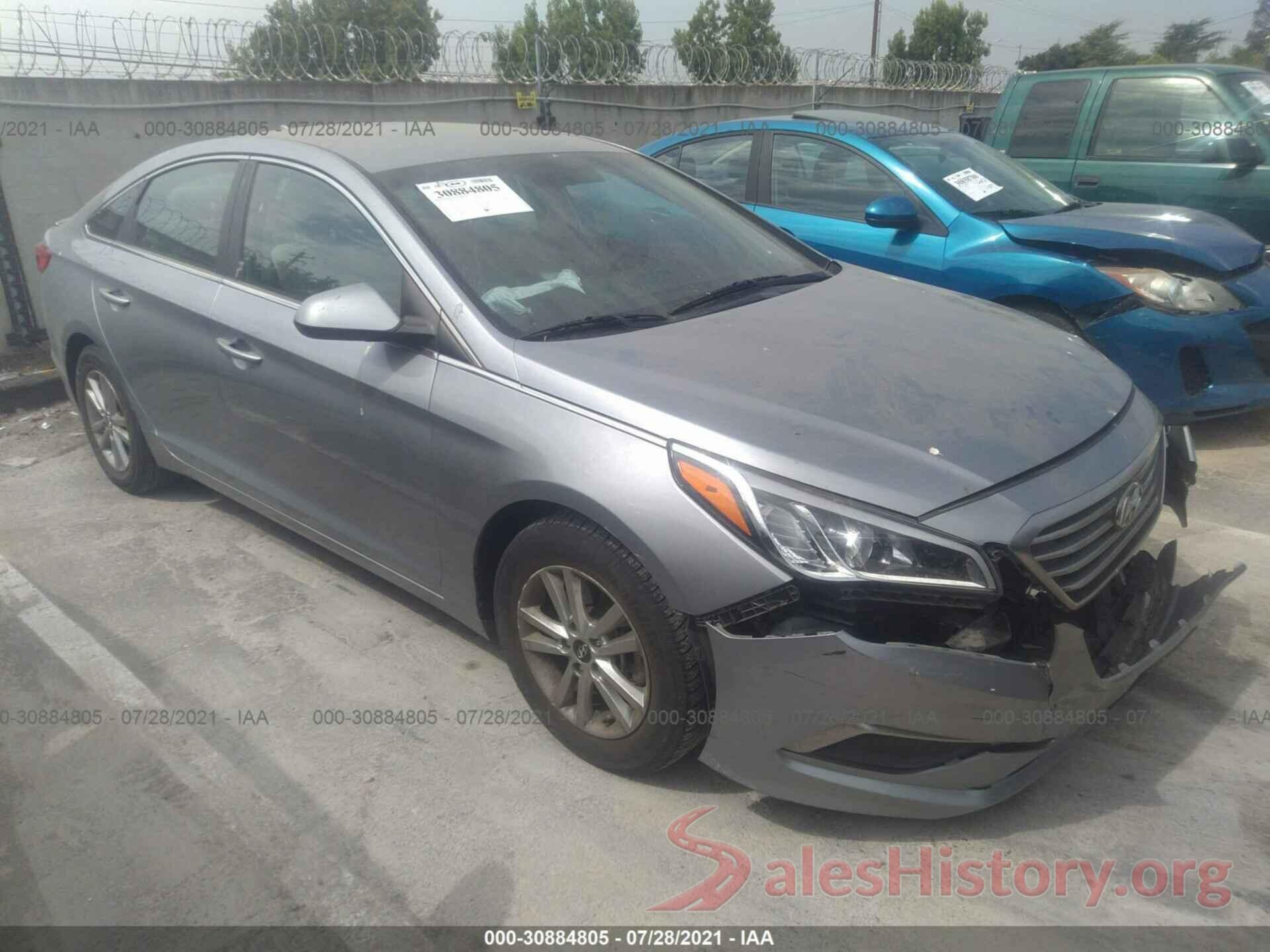 5NPE24AF7HH586009 2017 HYUNDAI SONATA