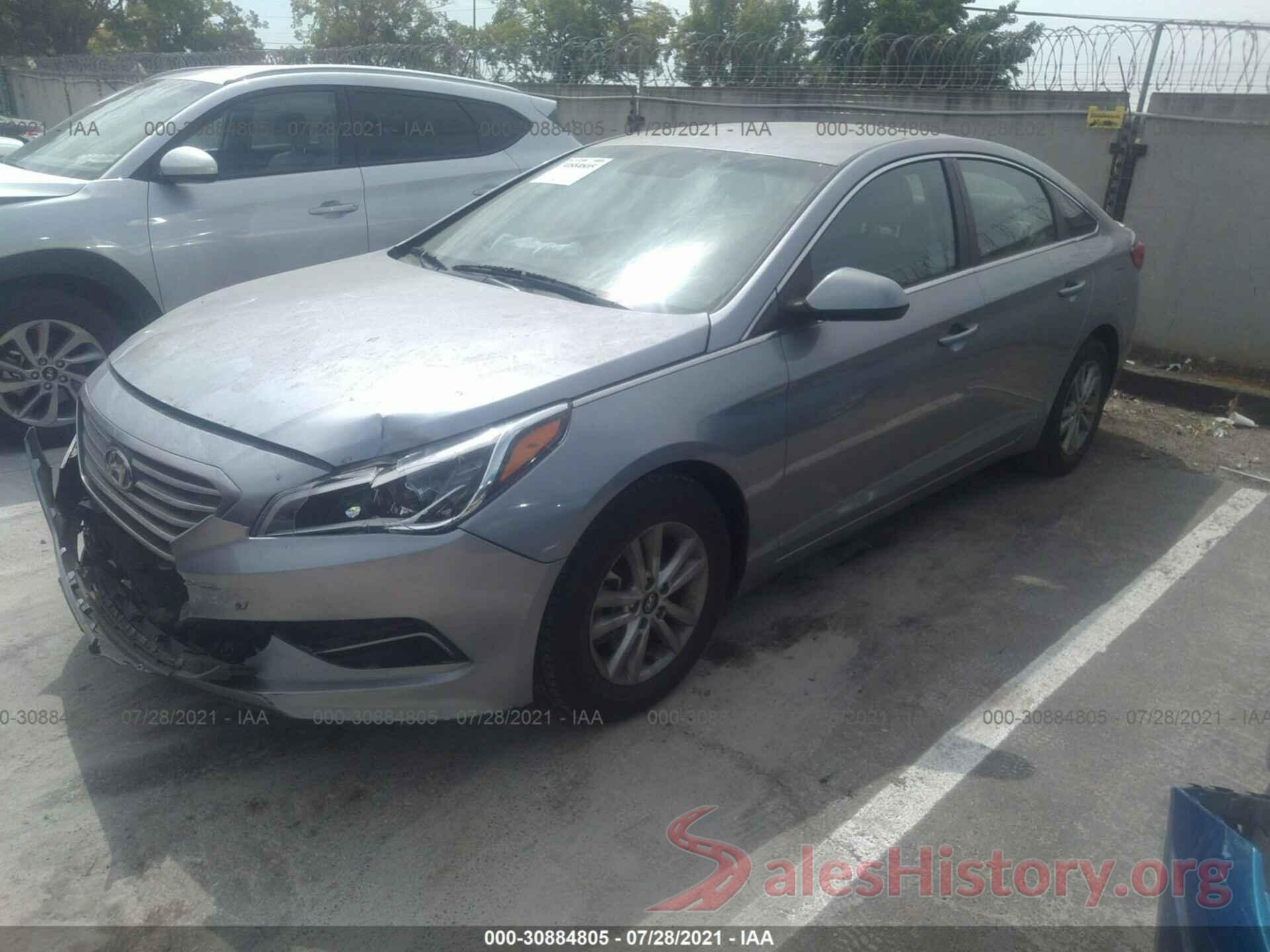 5NPE24AF7HH586009 2017 HYUNDAI SONATA