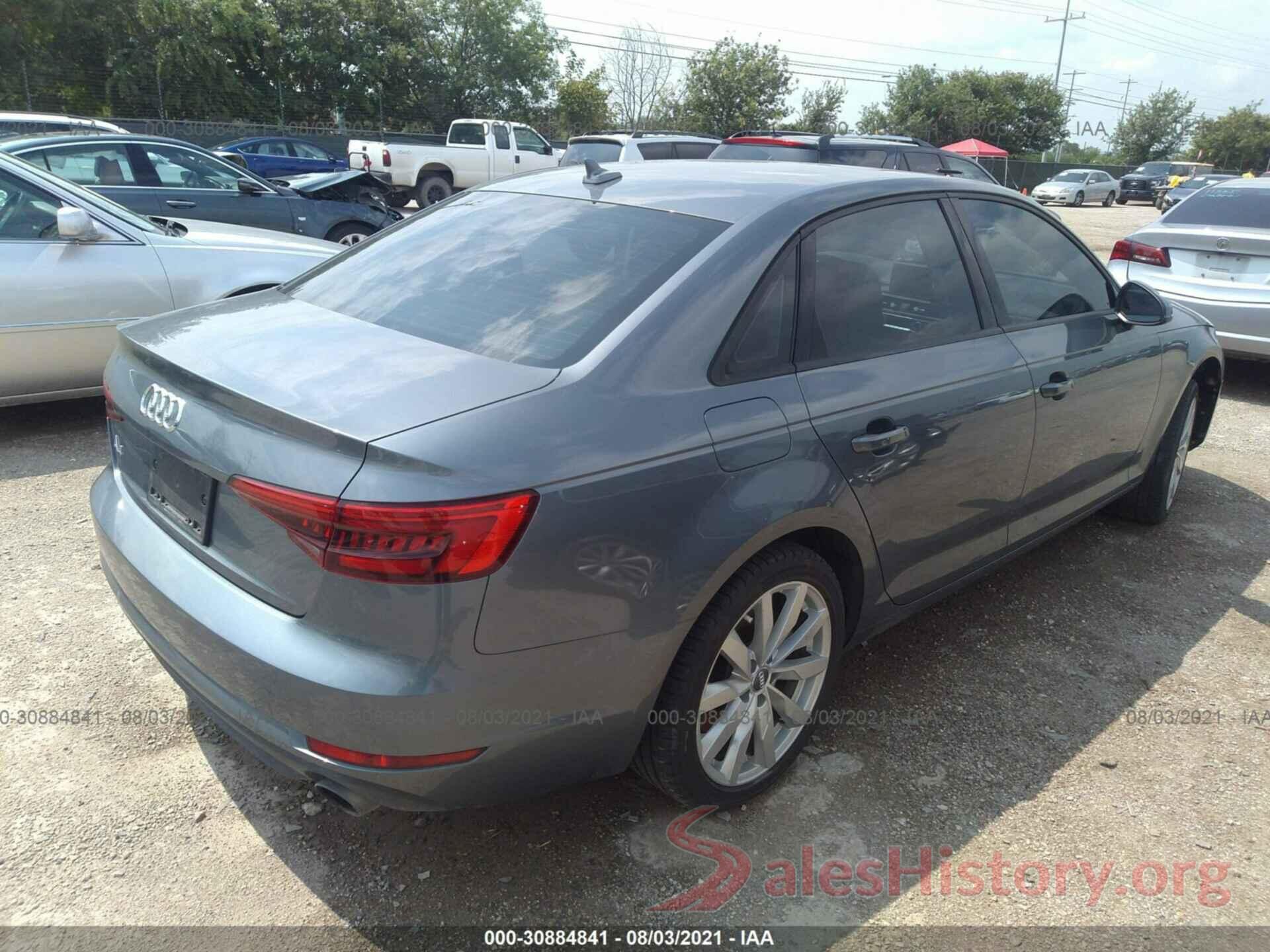 WAUGNAF46HN034598 2017 AUDI A4