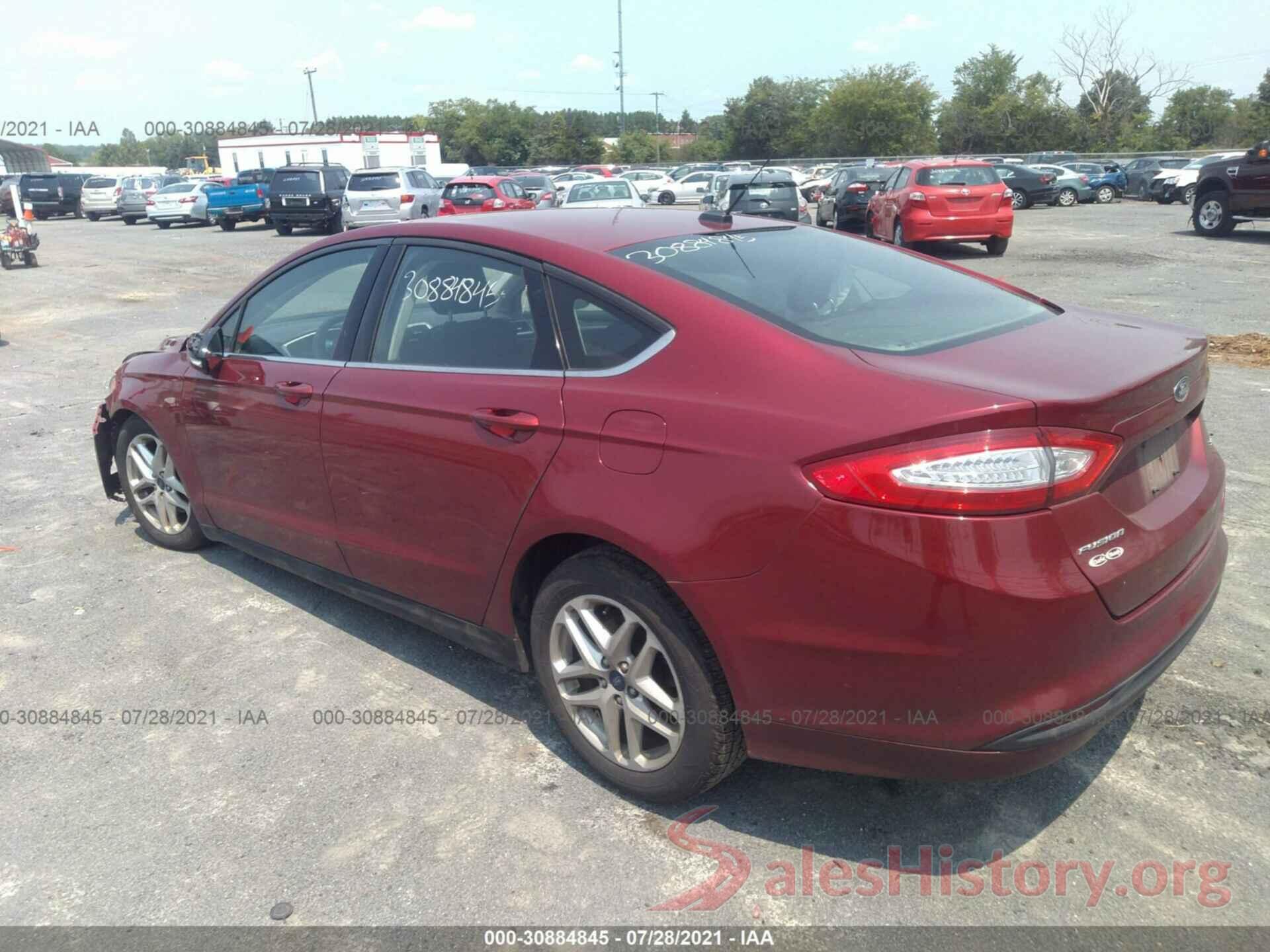 3FA6P0H7XGR189859 2016 FORD FUSION