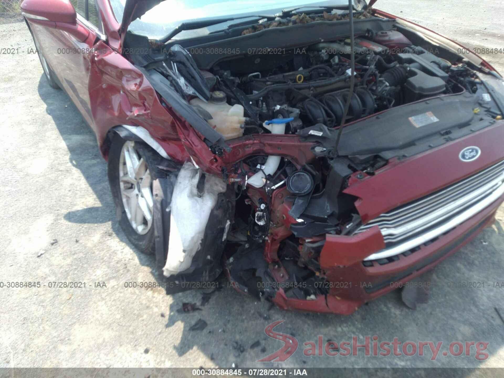 3FA6P0H7XGR189859 2016 FORD FUSION