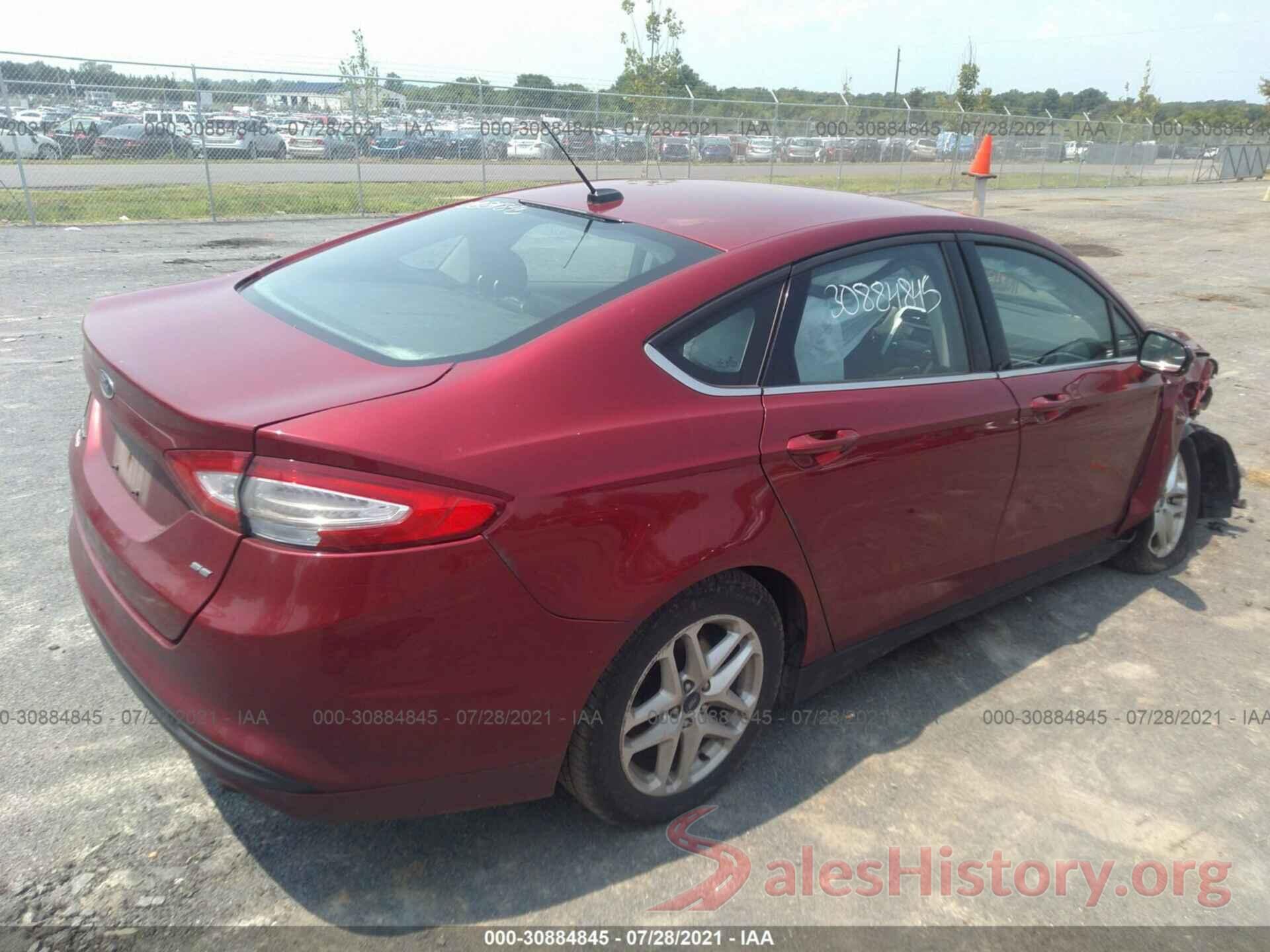 3FA6P0H7XGR189859 2016 FORD FUSION