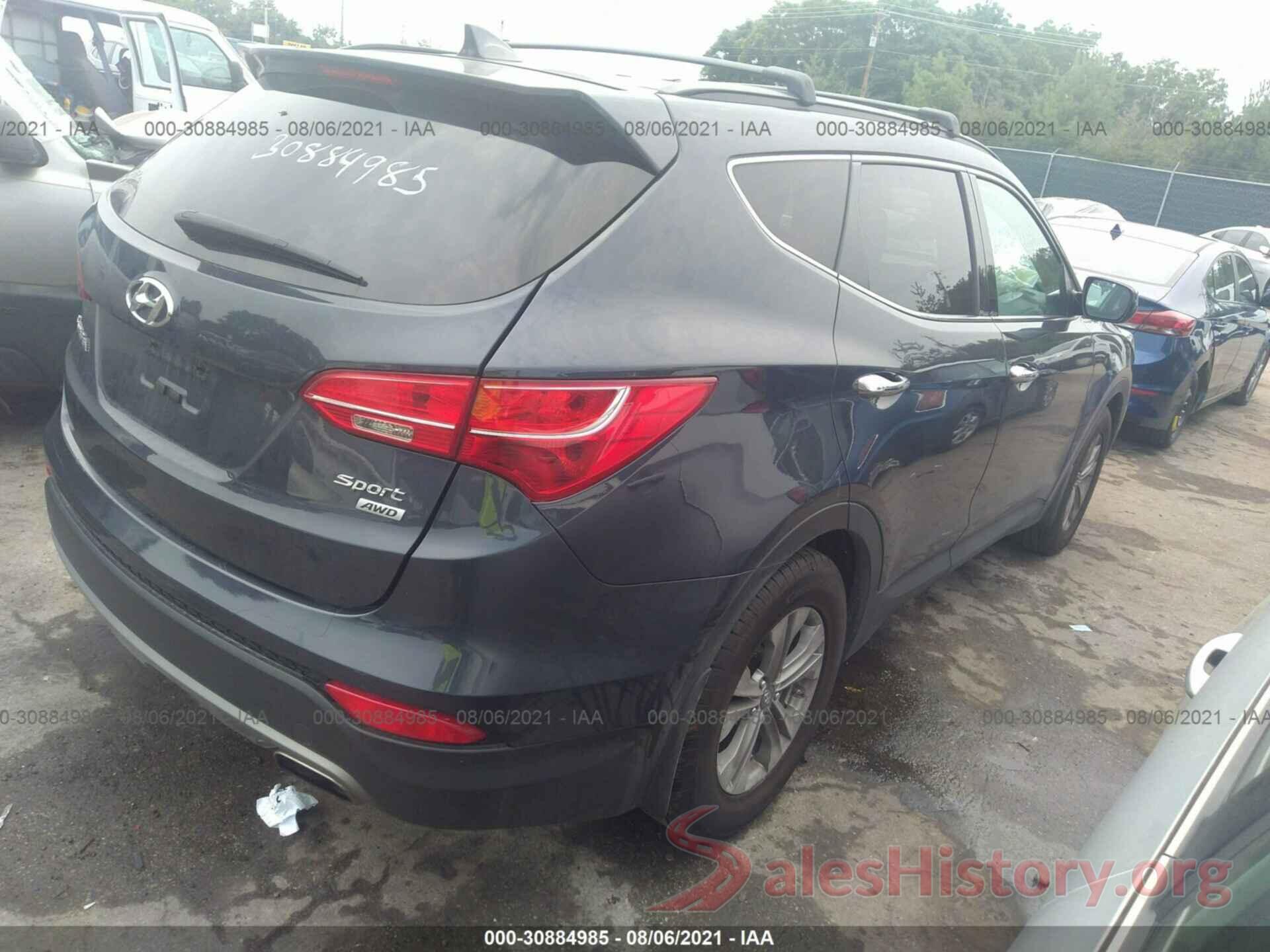 5XYZUDLB1GG327821 2016 HYUNDAI SANTA FE SPORT