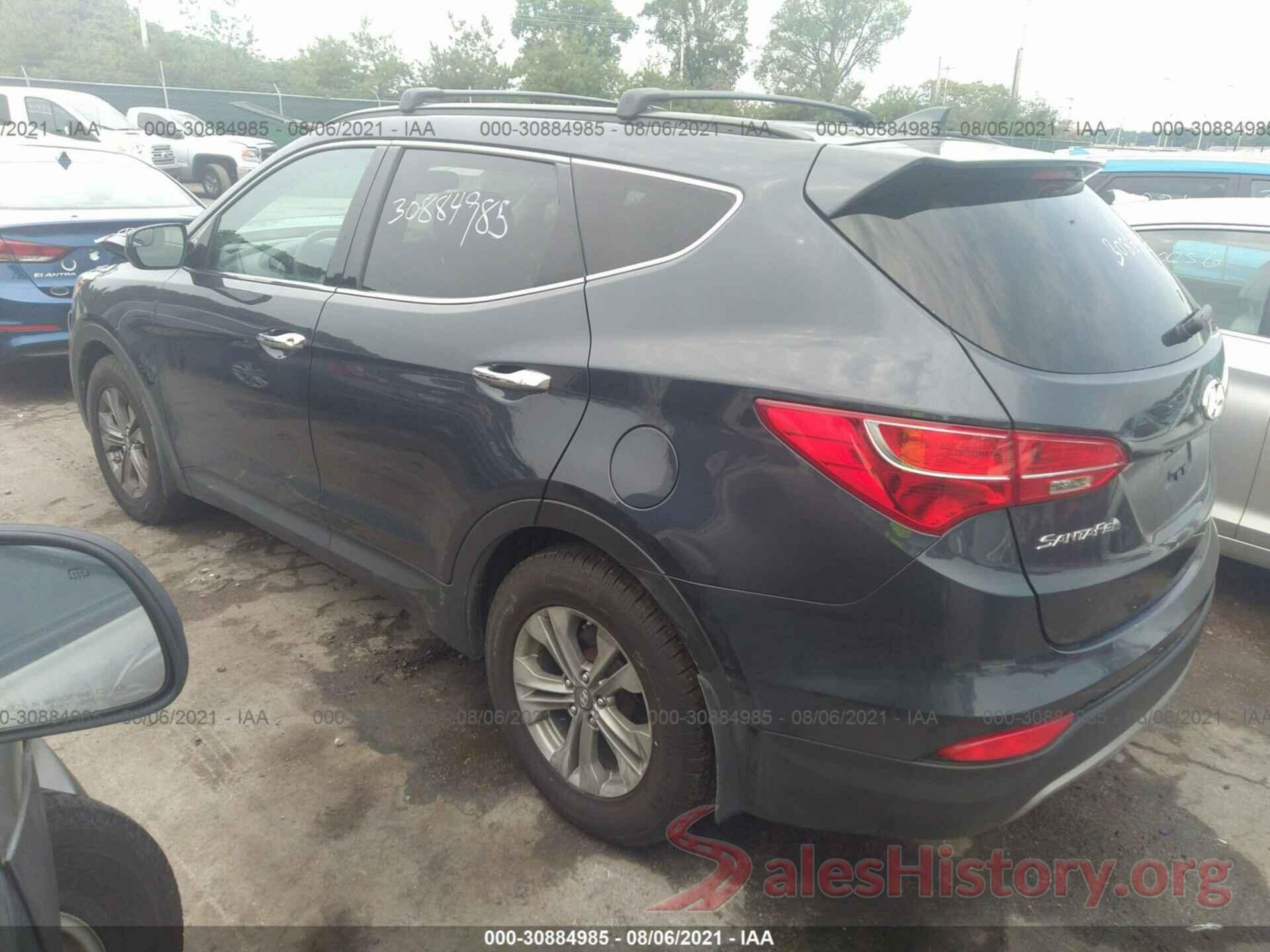 5XYZUDLB1GG327821 2016 HYUNDAI SANTA FE SPORT