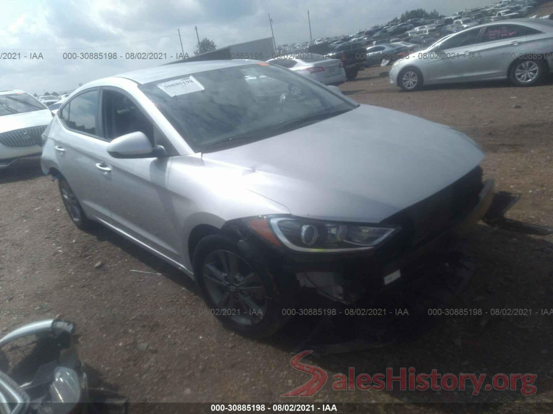 5NPD84LF1JH310597 2018 HYUNDAI ELANTRA