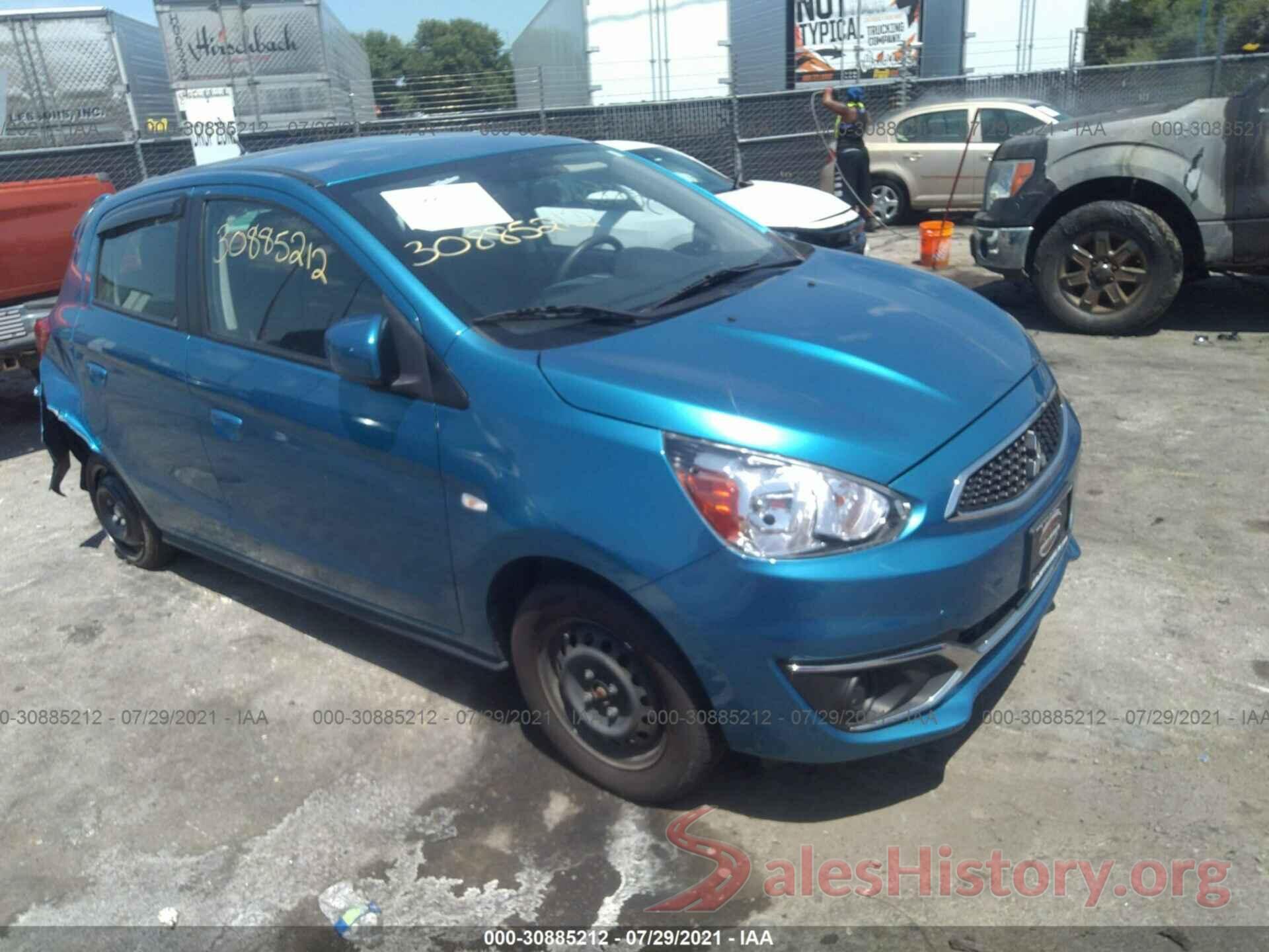 ML32A3HJ2HH018259 2017 MITSUBISHI MIRAGE