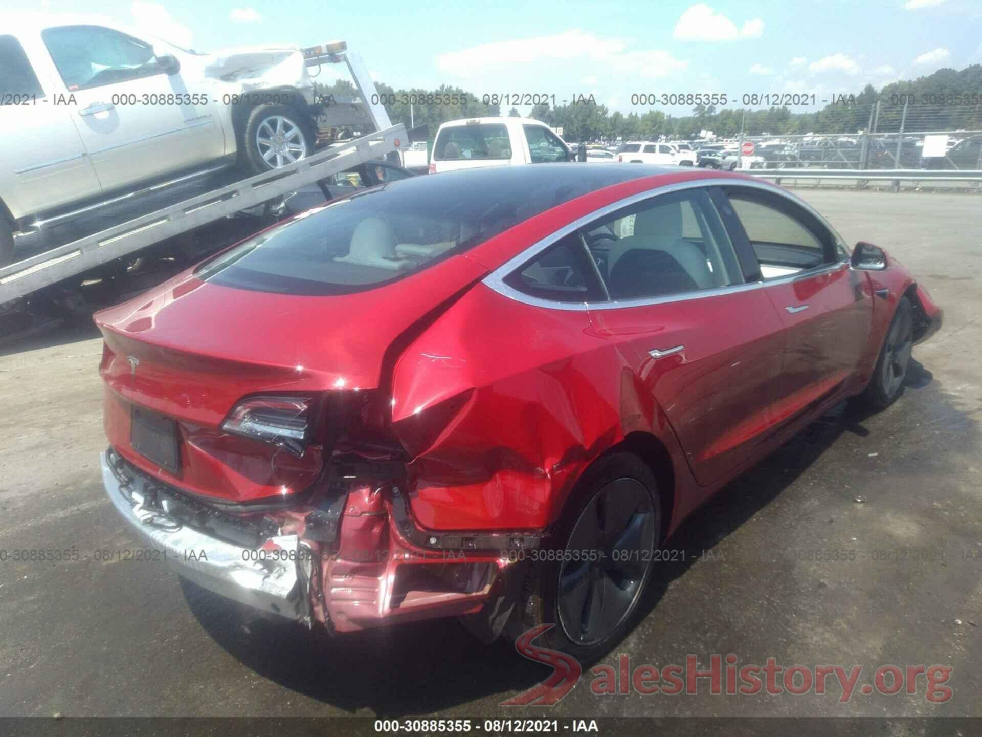 5YJ3E1EA4KF486113 2019 TESLA MODEL 3