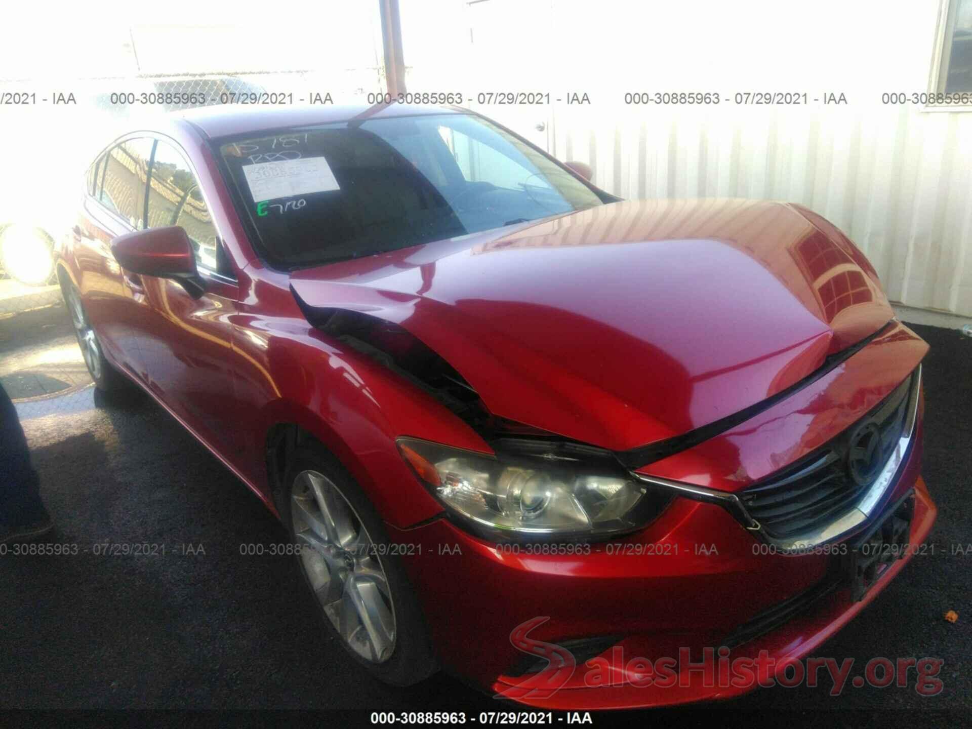 JM1GJ1V55G1471815 2016 MAZDA MAZDA6