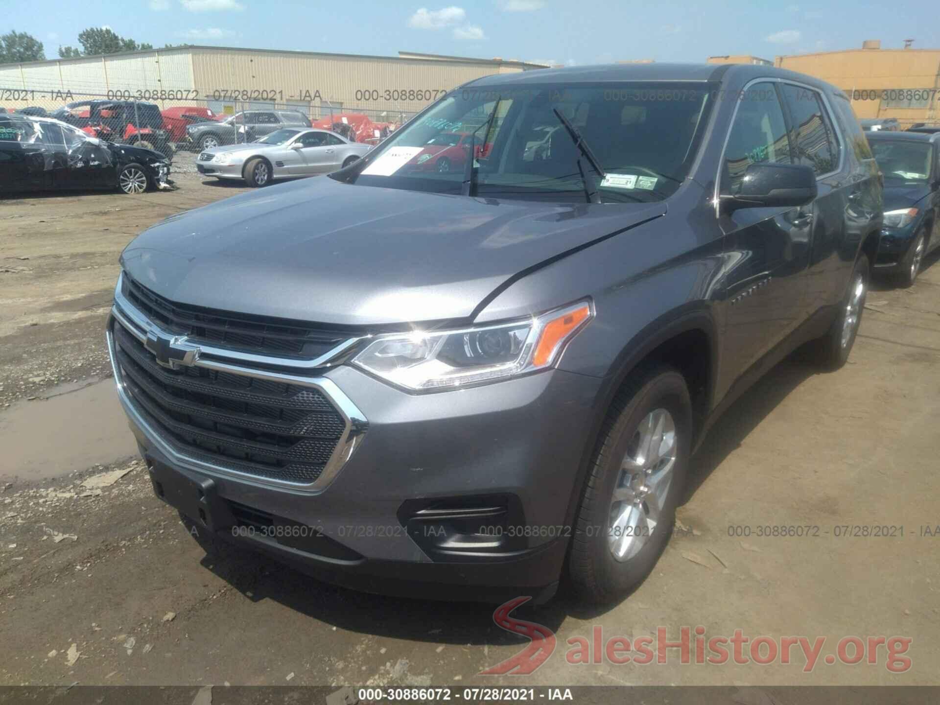 1GNEVFKW7MJ230119 2021 CHEVROLET TRAVERSE