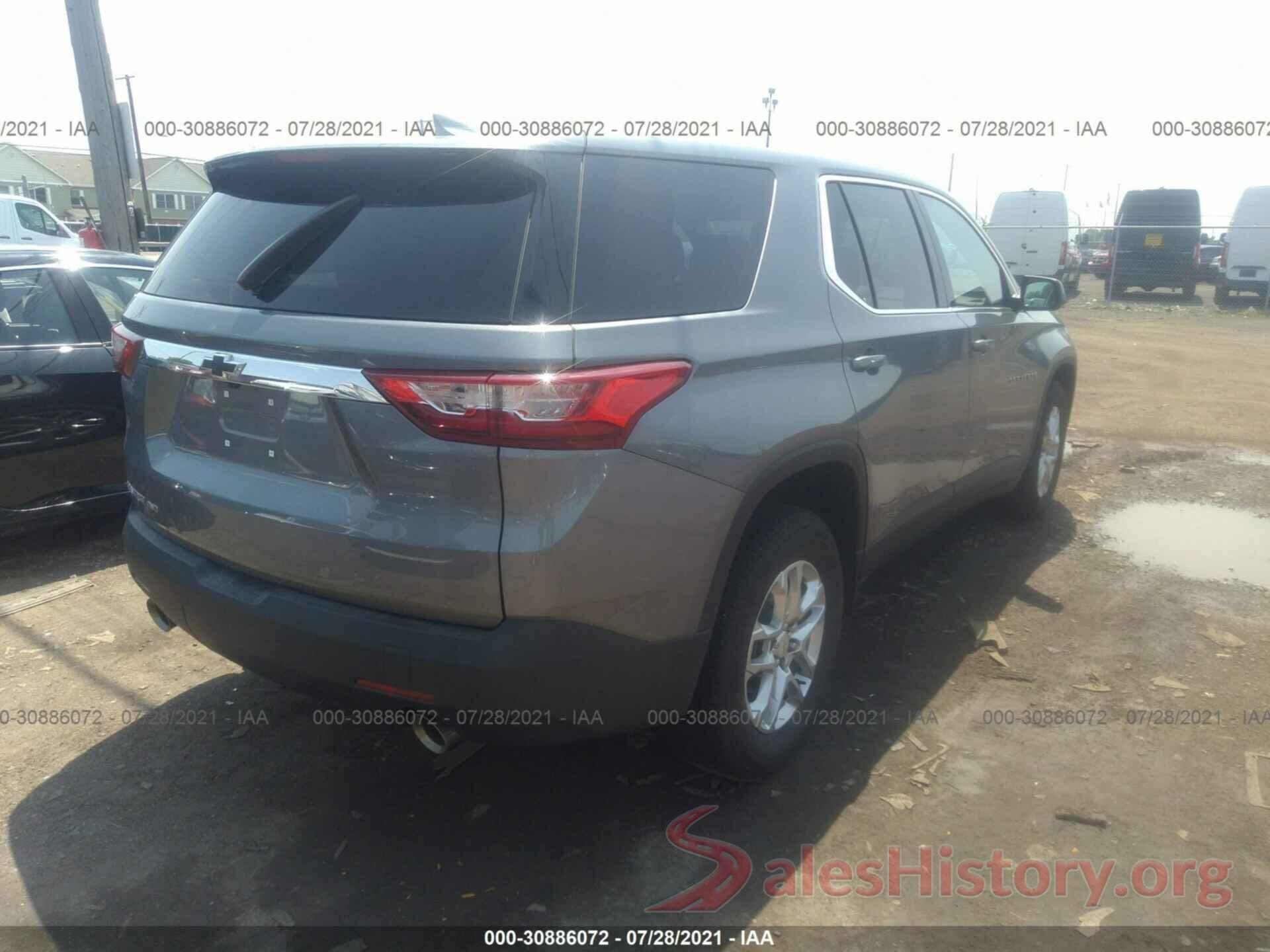 1GNEVFKW7MJ230119 2021 CHEVROLET TRAVERSE