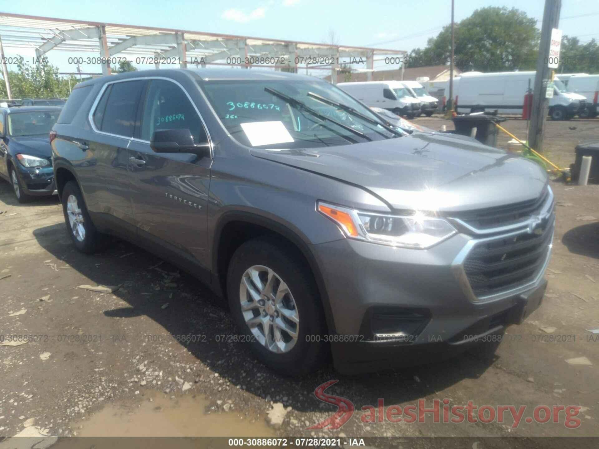 1GNEVFKW7MJ230119 2021 CHEVROLET TRAVERSE