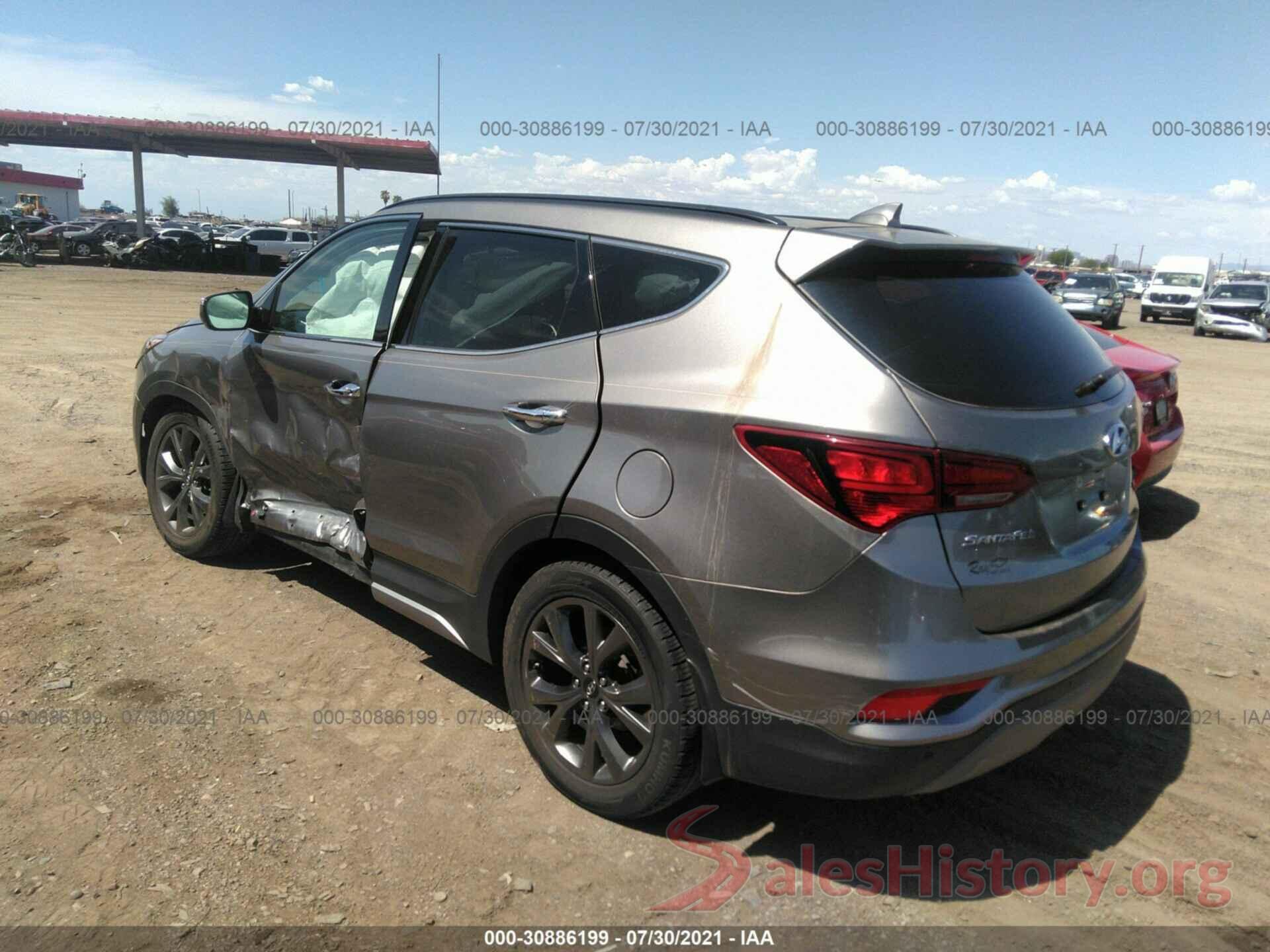 5NMZWDLA5JH091849 2018 HYUNDAI SANTA FE SPORT