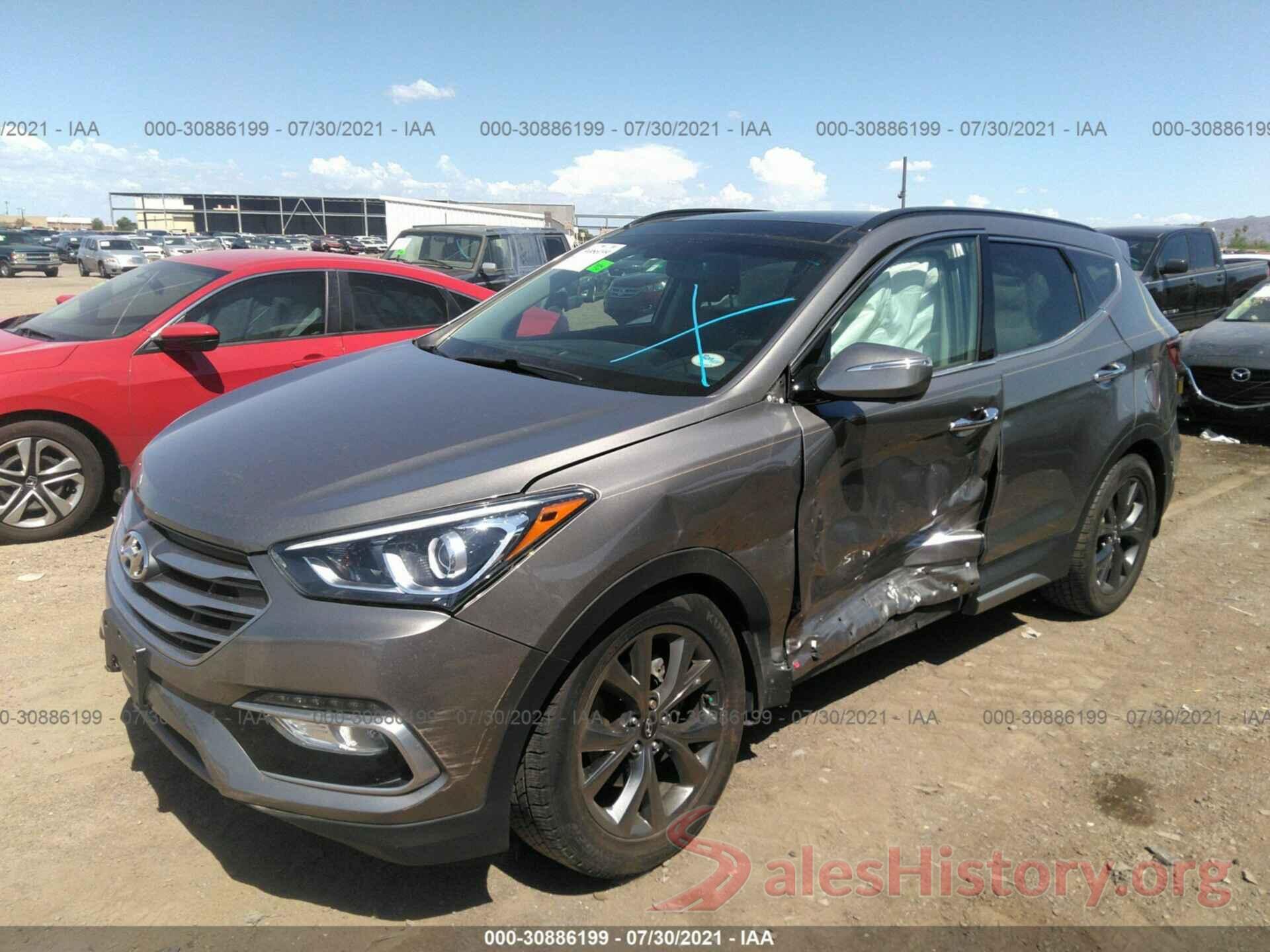 5NMZWDLA5JH091849 2018 HYUNDAI SANTA FE SPORT