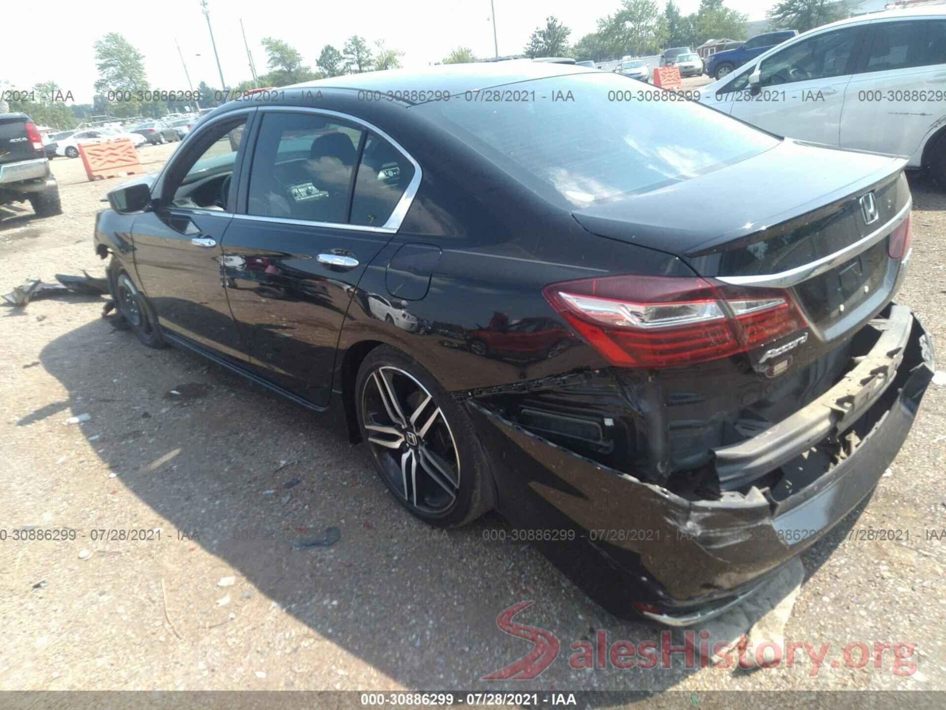 1HGCR2F59GA107846 2016 HONDA ACCORD SEDAN