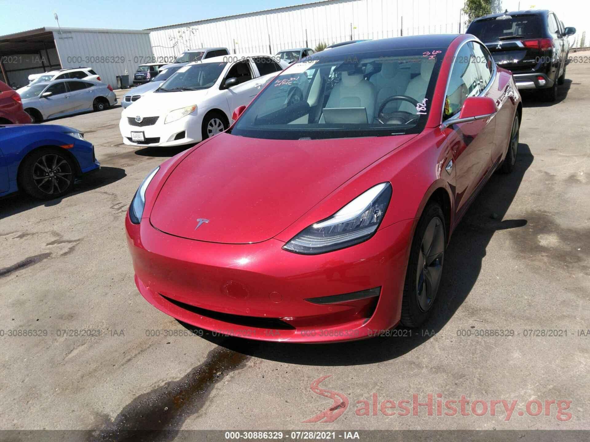 5YJ3E1EA7JF155699 2018 TESLA MODEL 3