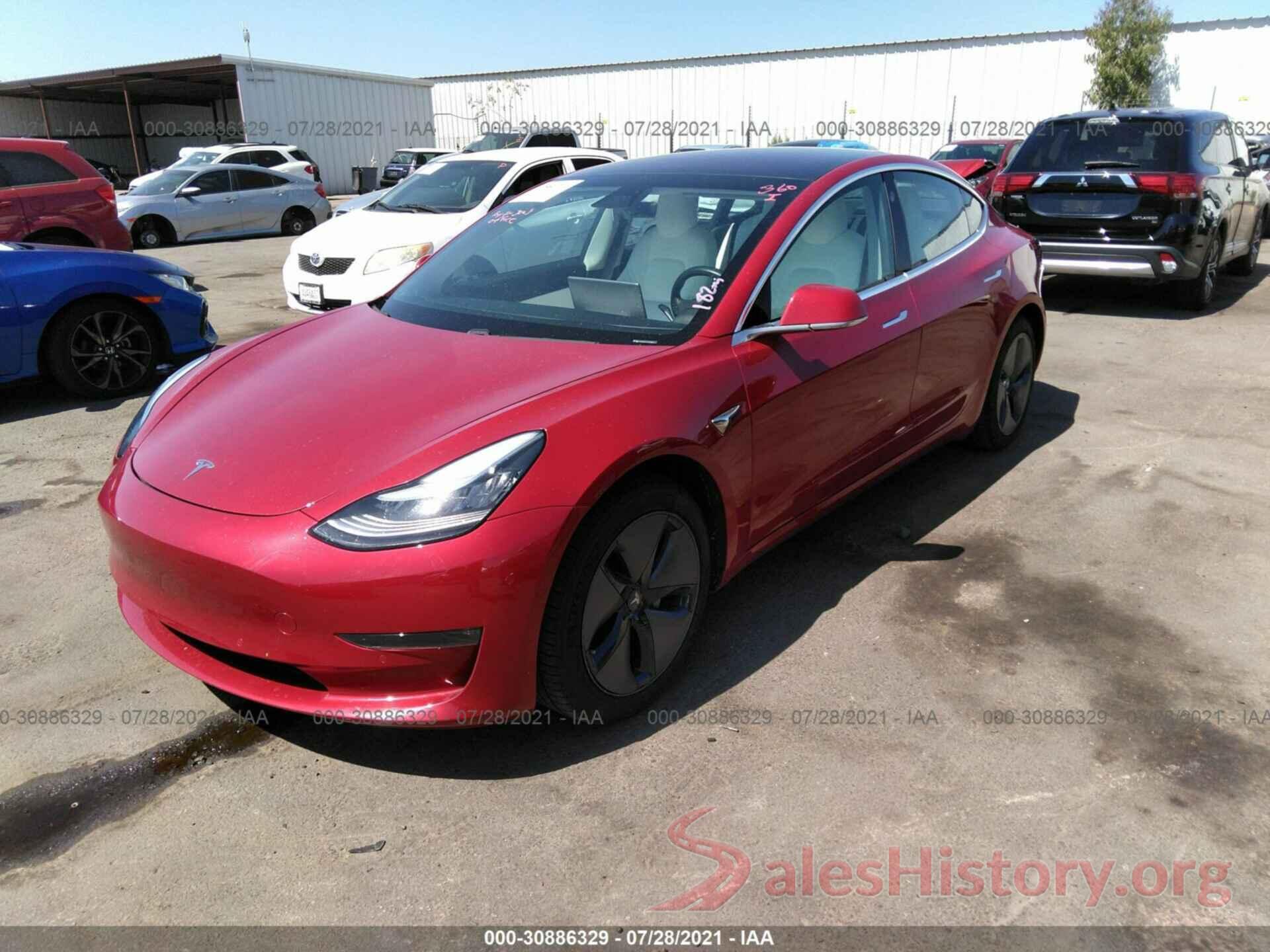 5YJ3E1EA7JF155699 2018 TESLA MODEL 3